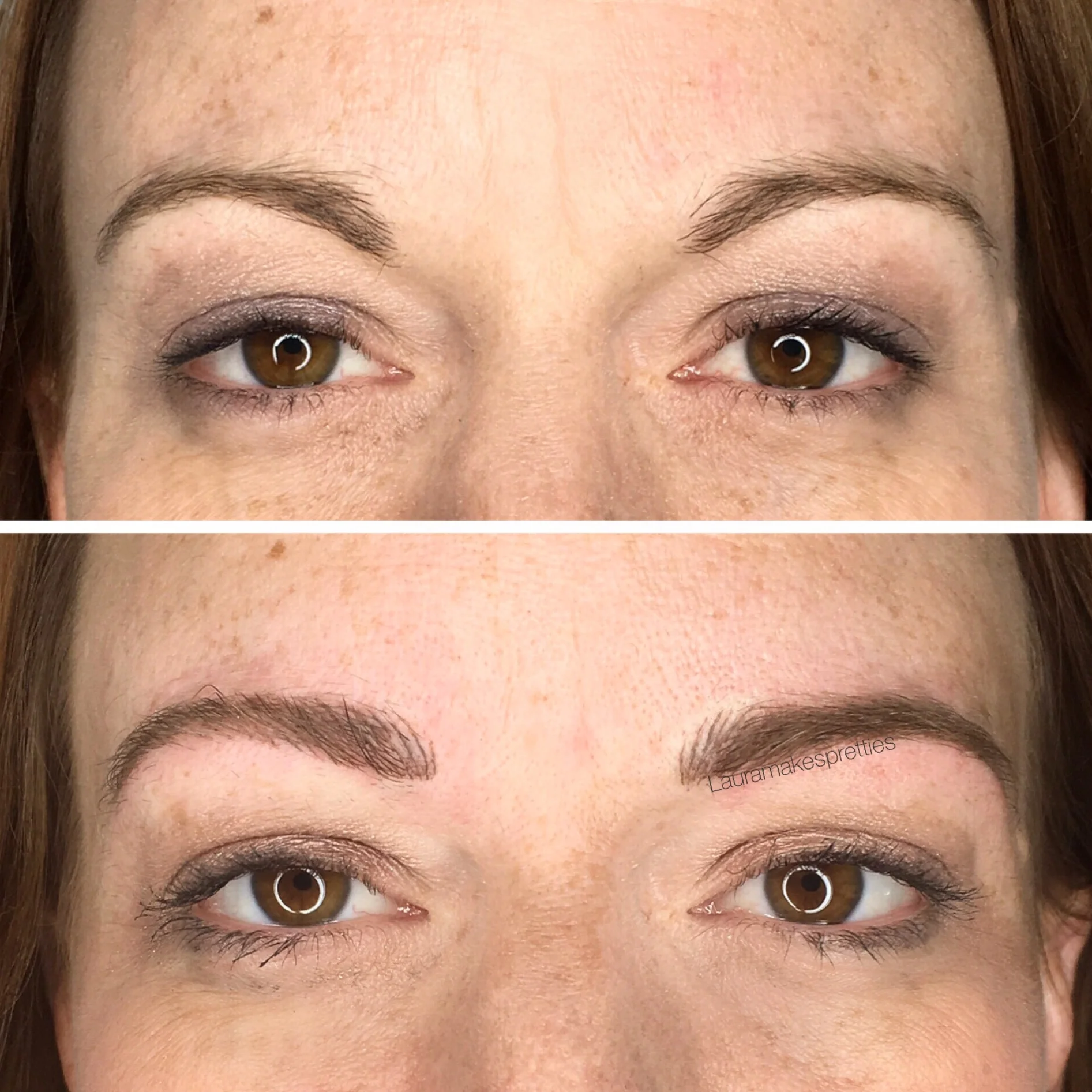 Microblading Vs. Machine work — La Marie Brow Club