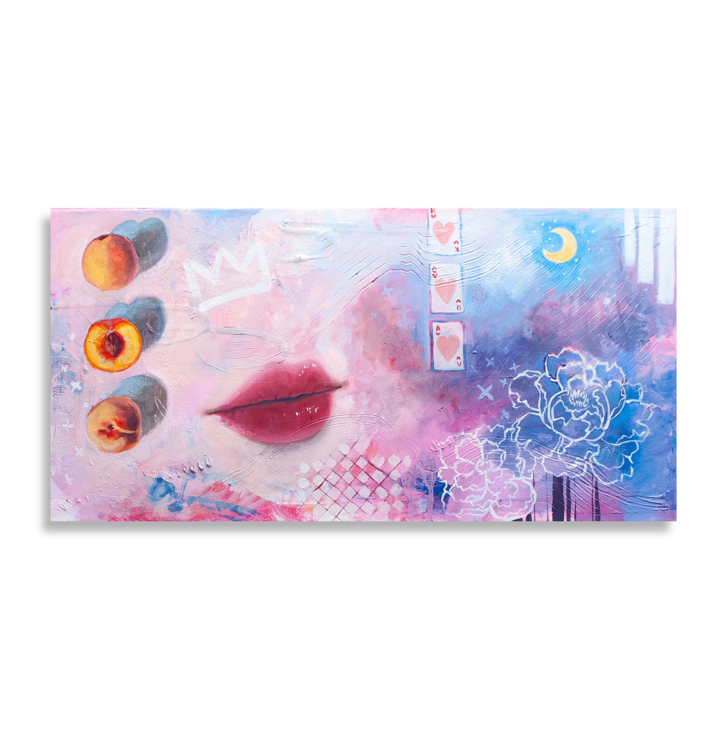 Fruity Lips 1 Original Oil Painting