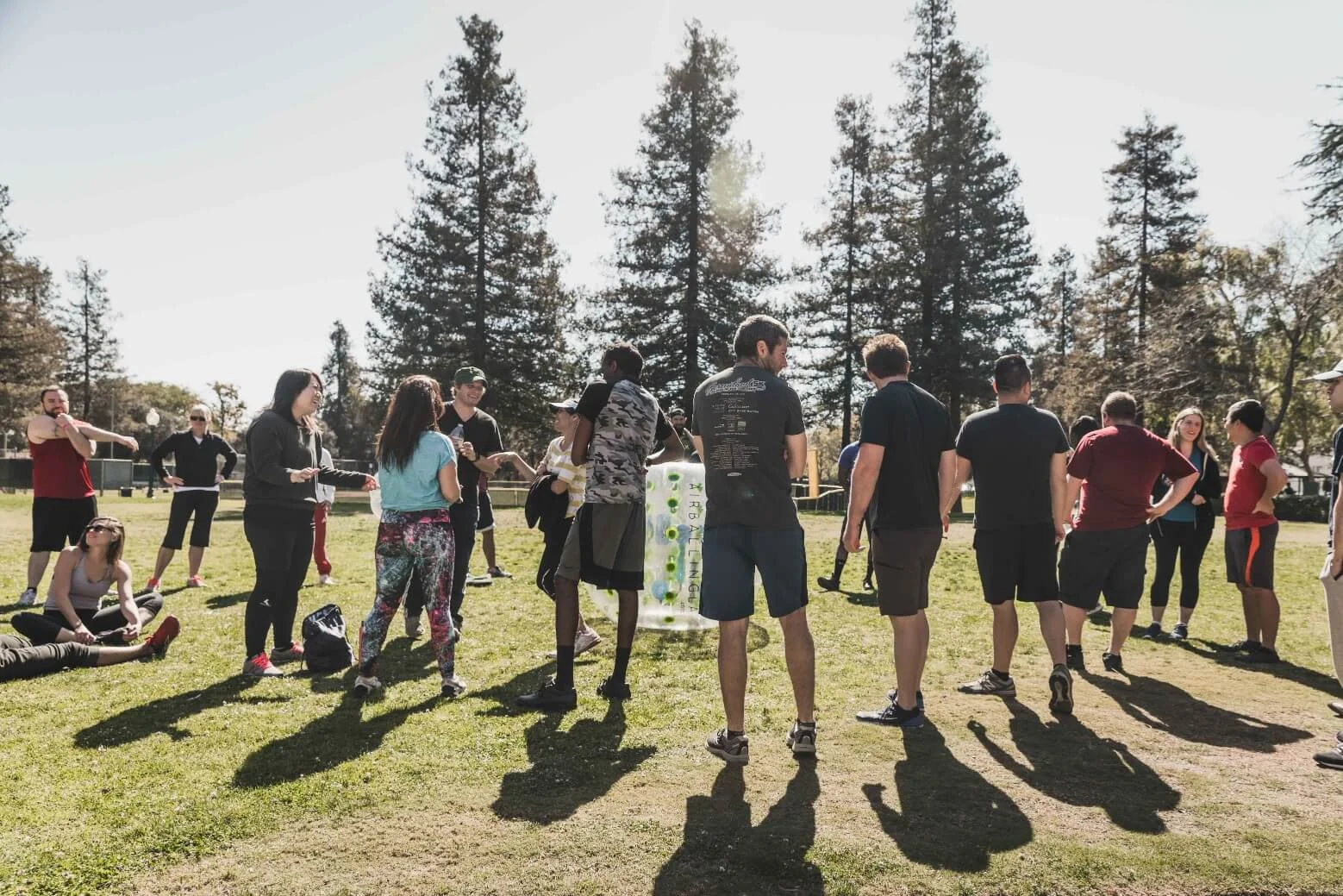 Team Building at Beverly Hills with Archery Tag hosted by AirballingLA