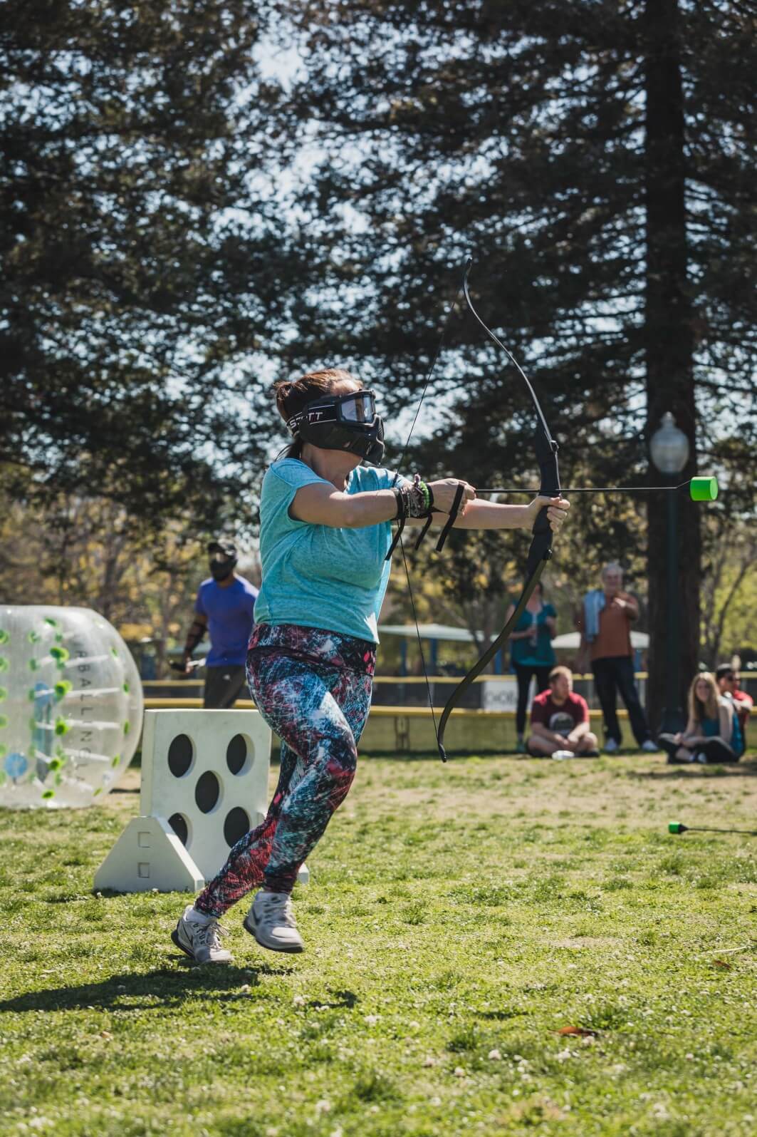 RUN AND SHOOT | Archery Tag by AirballingLA 