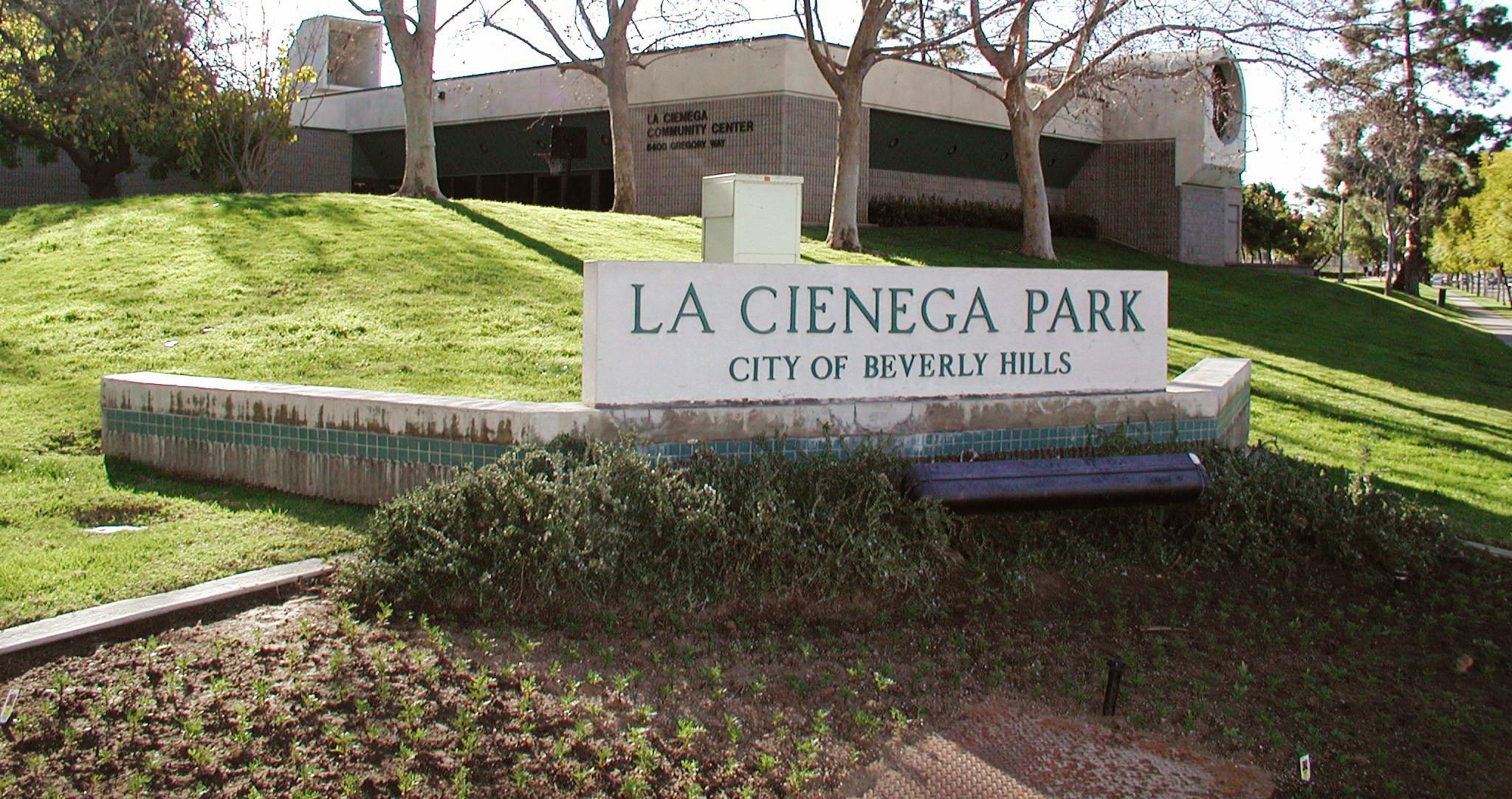 La Cienega Park welcome sign | Team Building in Los Angeles.jpg