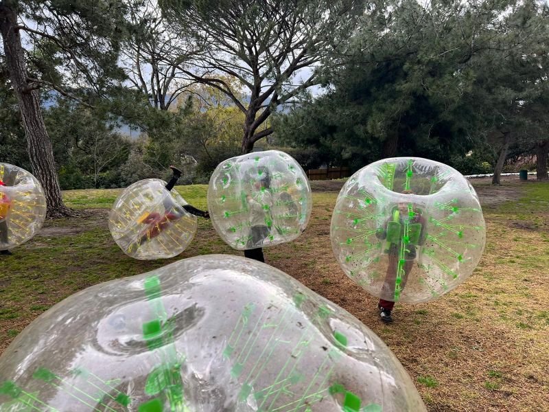 Bubble soccer for all ages!