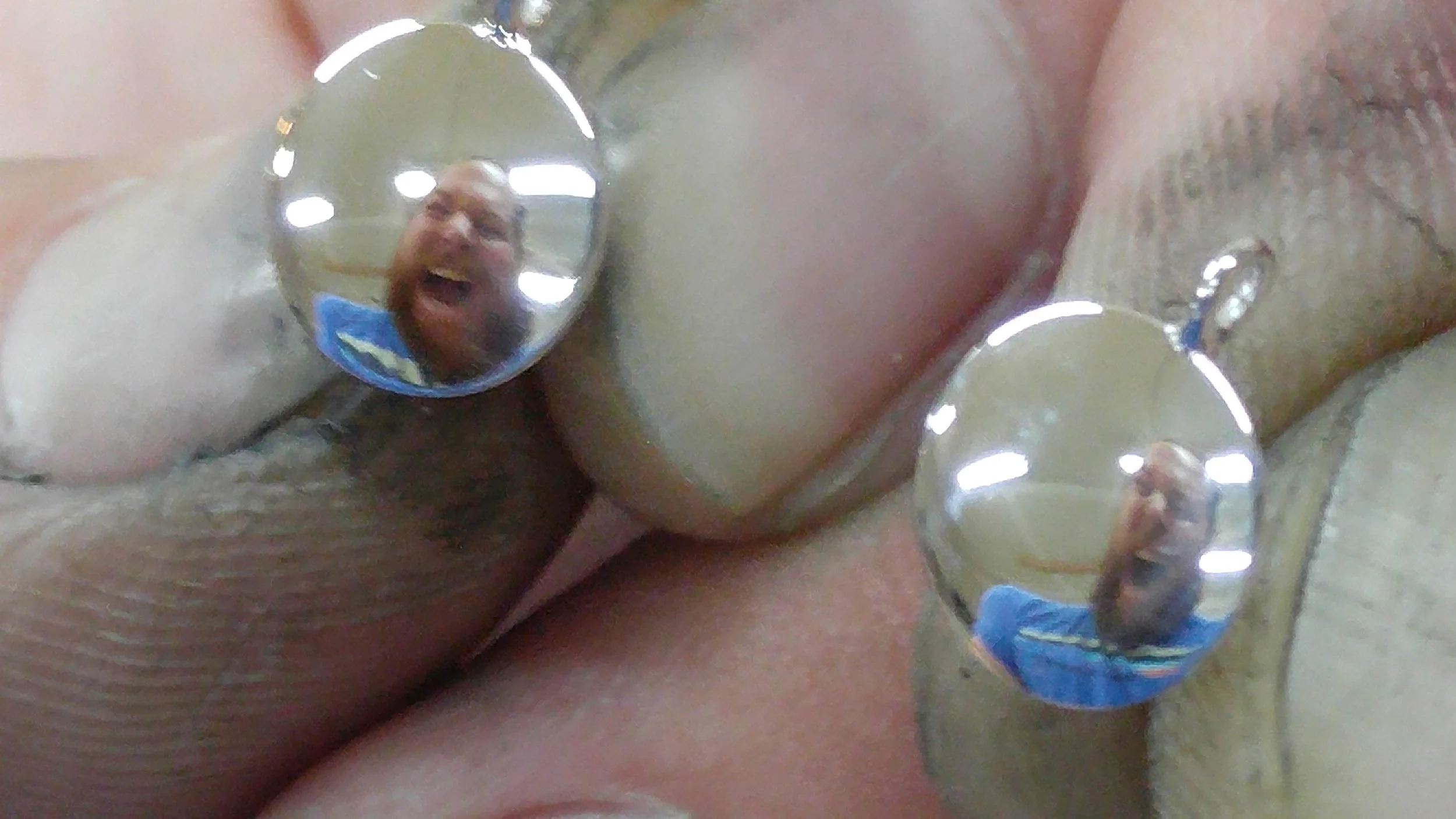 Polished so well you can see the face of a jeweler laughing (yelling) with satisfaction (frustration) if you listen close enough. Shh… Wha- Stranger in the Alps?