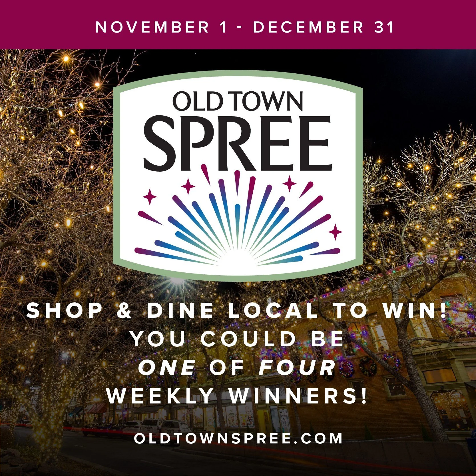 Hey FoCo! Your favorite local jeweler has two updates for your calendar this week. One involves shinies, and the other winning big!

1. 🚨 EARLY CLOSURE FRIDAY: Holiday Light Party!
Heads up! We're putting down the torch and locking up the studio at 