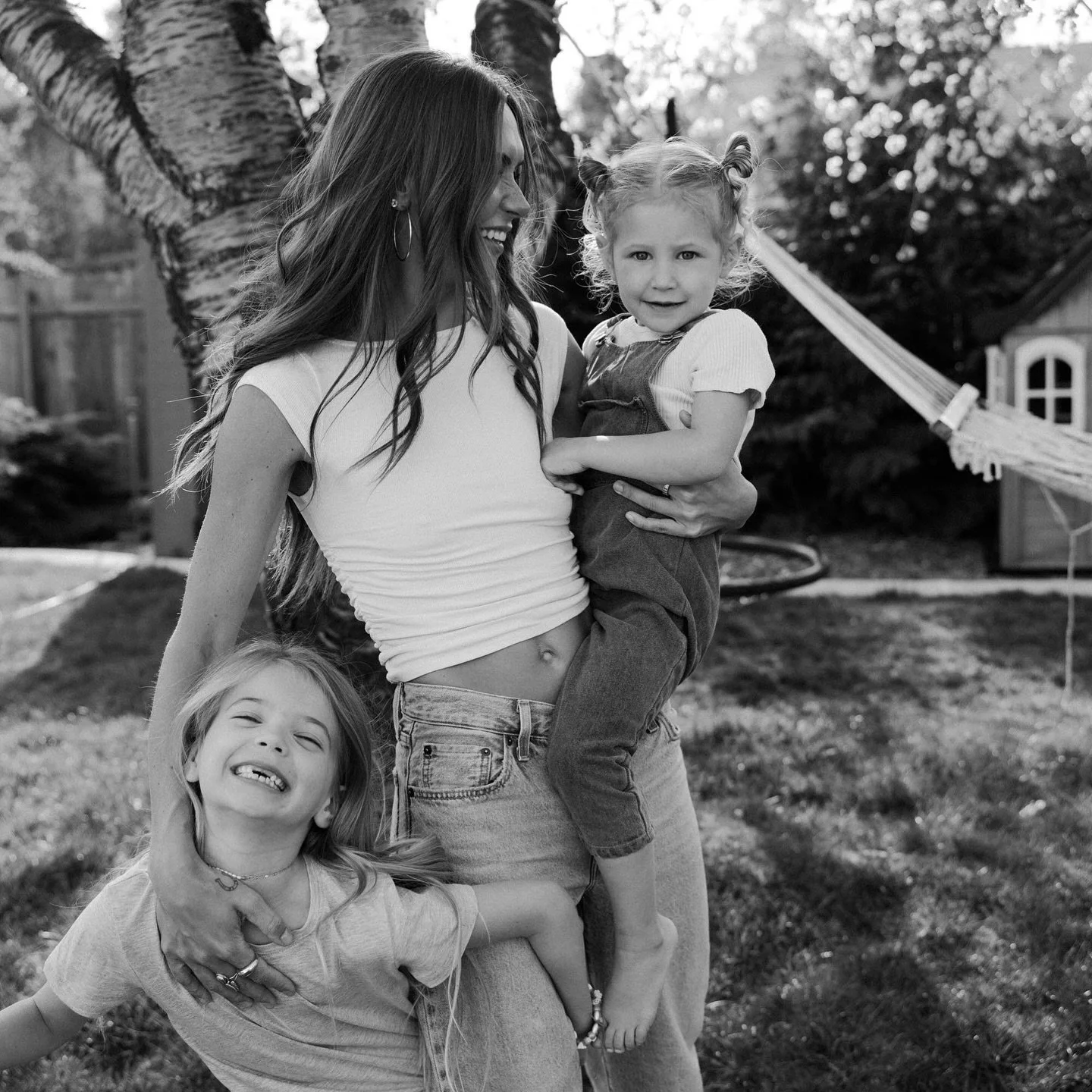 Just a mom and her babies 🎀