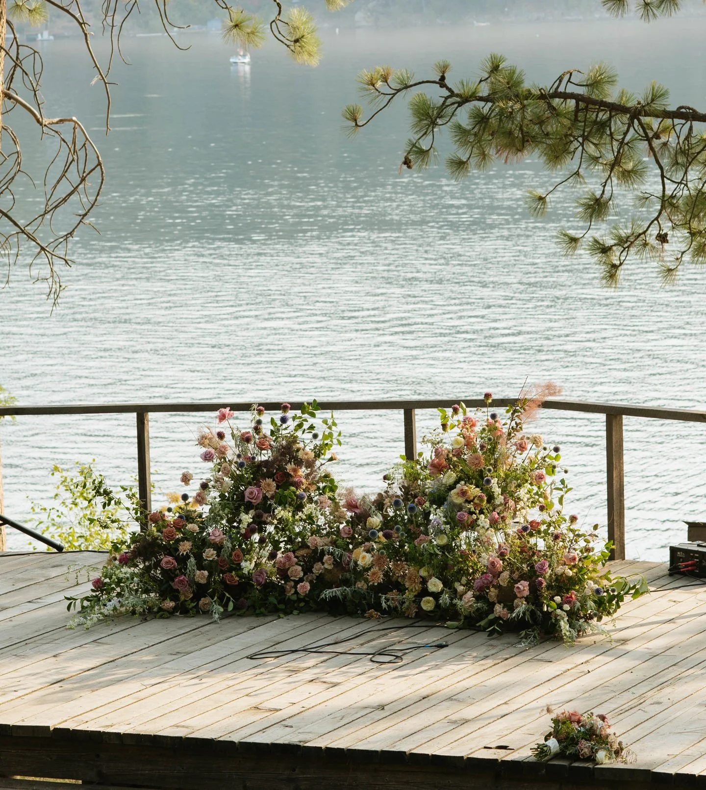 I&rsquo;ll next forget the way this floral arrangement glowed at sunset.