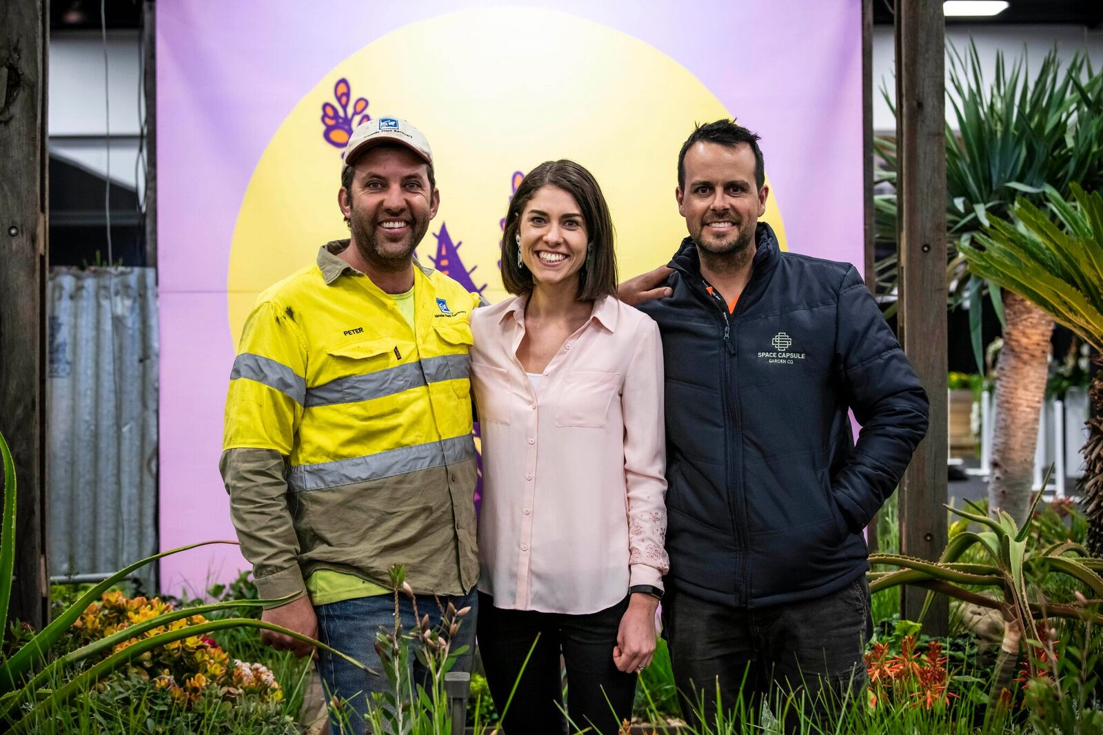 Pete, Leah and Tim at the Royal Adelaide Show. Photo by bianca de marchi photography .