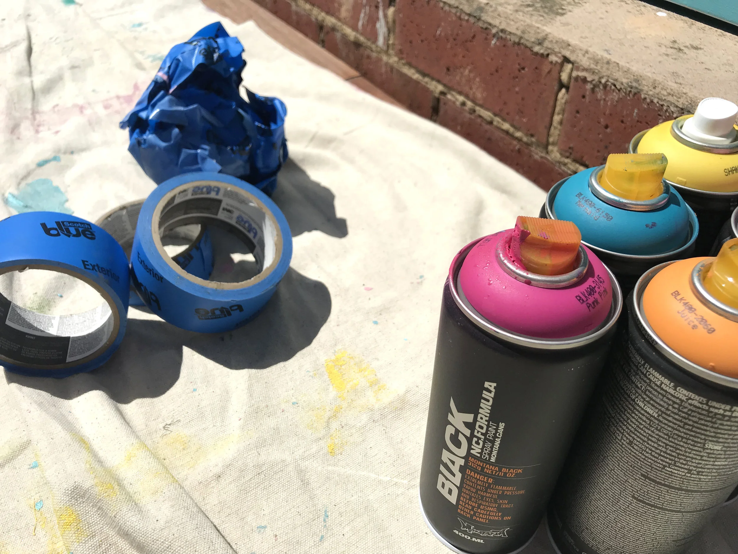 Aerosol and painters tape.jpg