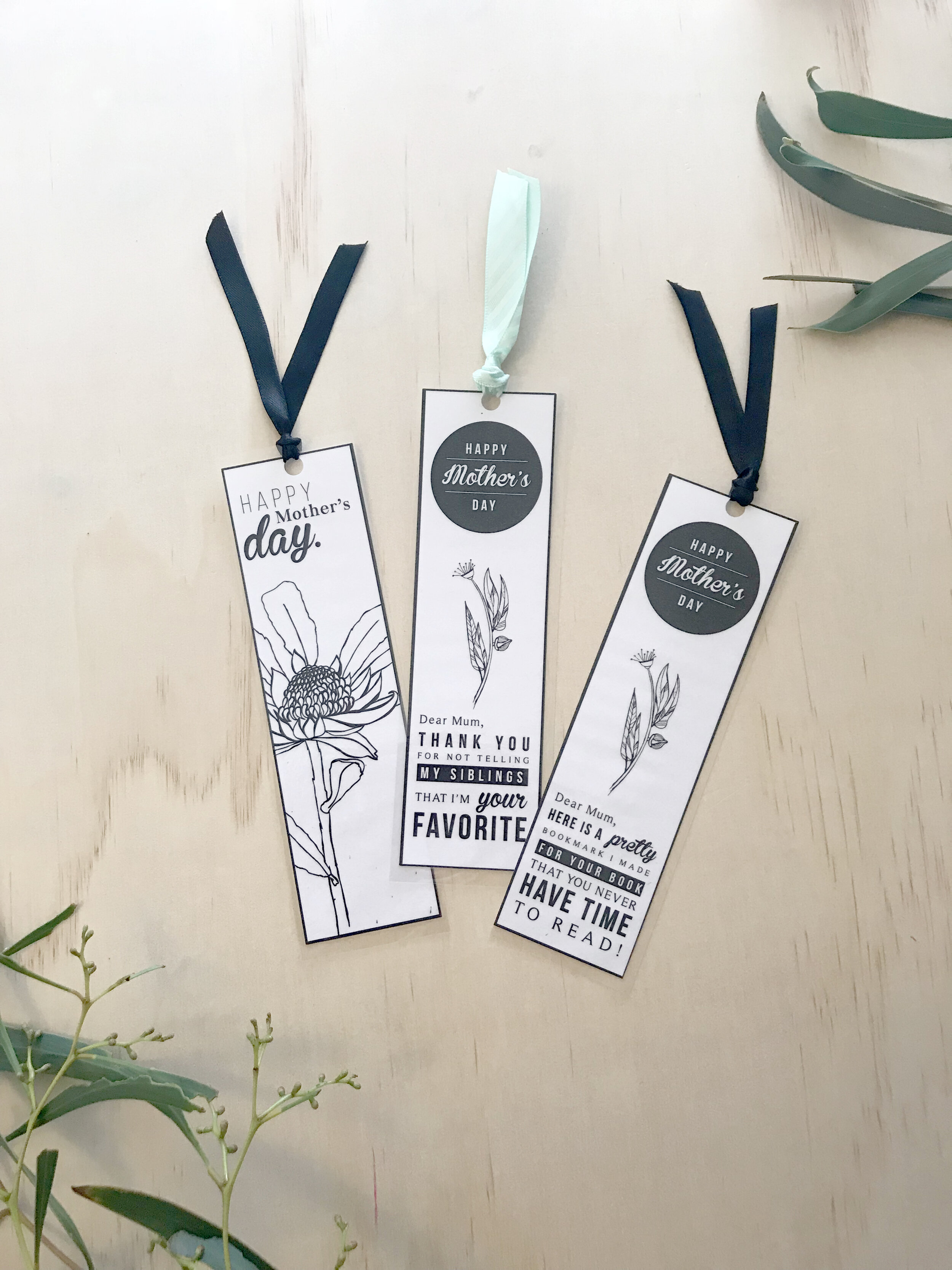 MOTHER’S DAY BOOKMARKS made by Leah Grant