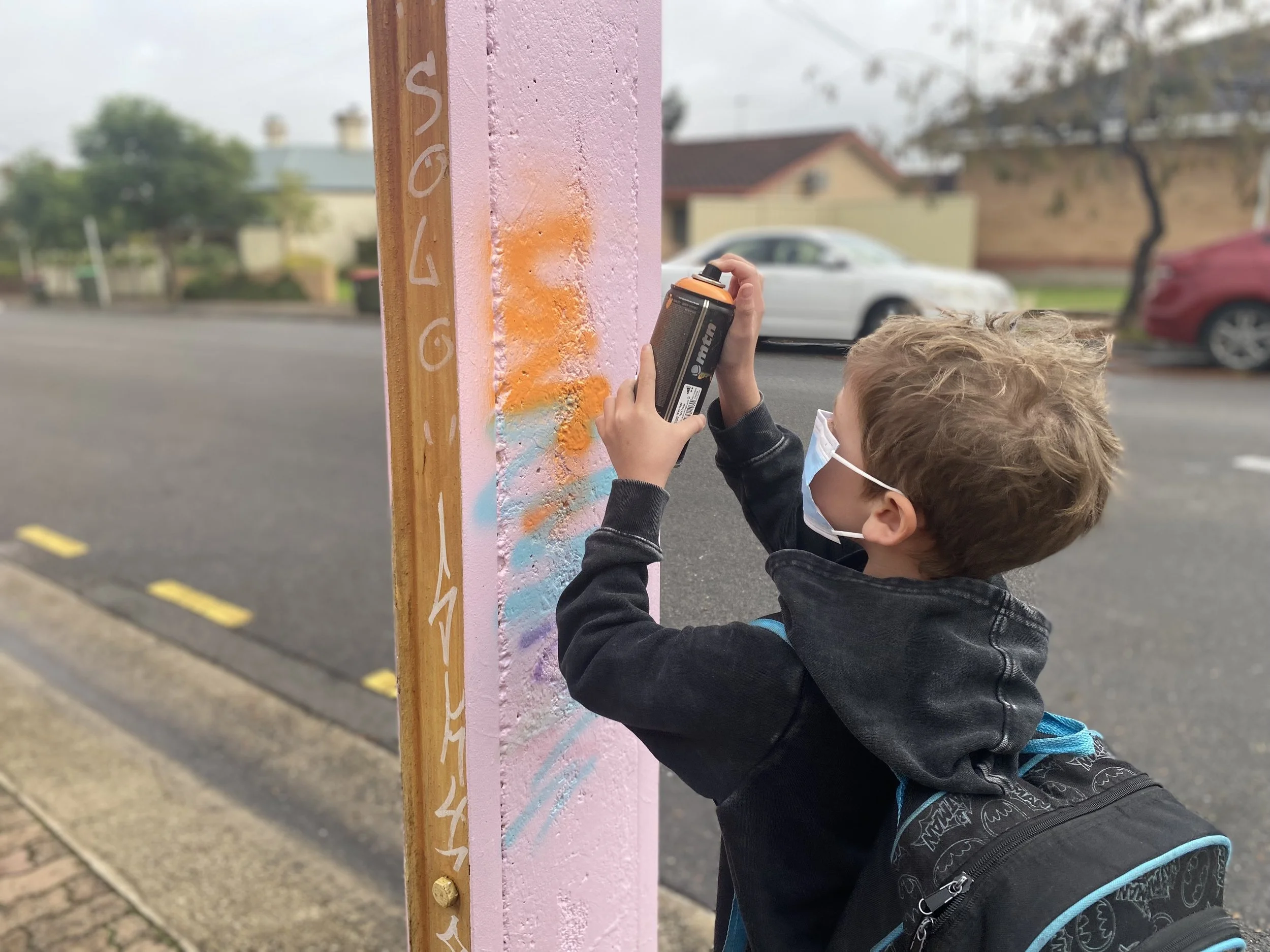 How to Paint a Stobie Pole