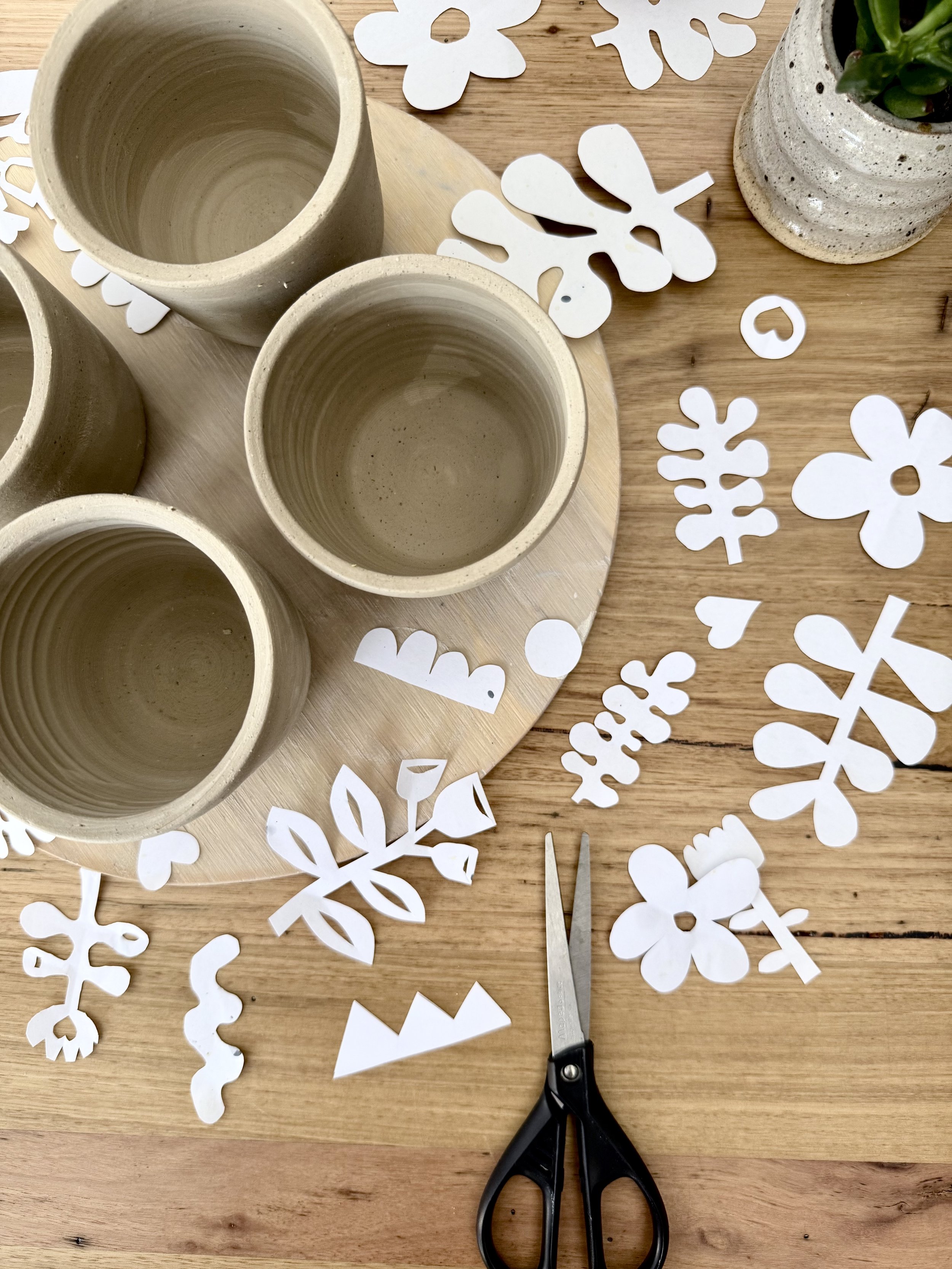 Stencil Workshop with Clay &amp; Aerosol with Leah Grant