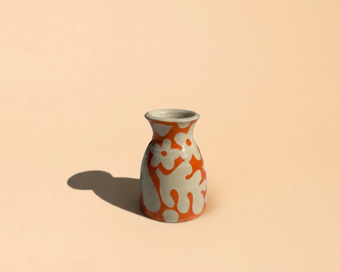 Leah Grant - Petite Orange Vase II.jpeg