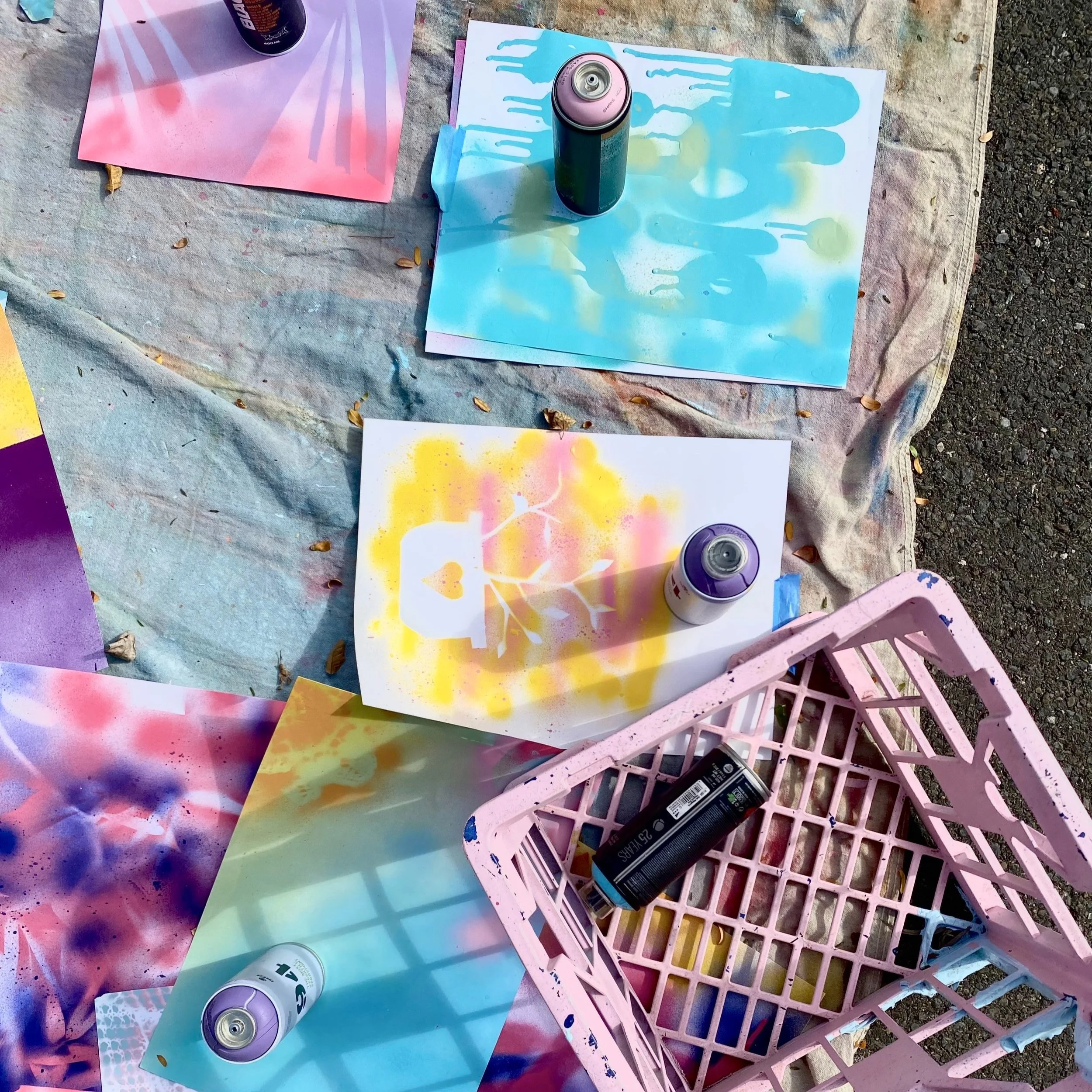 Are Spray Paint Cans Recyclable? — Leah Grant Adelaide Street Artist