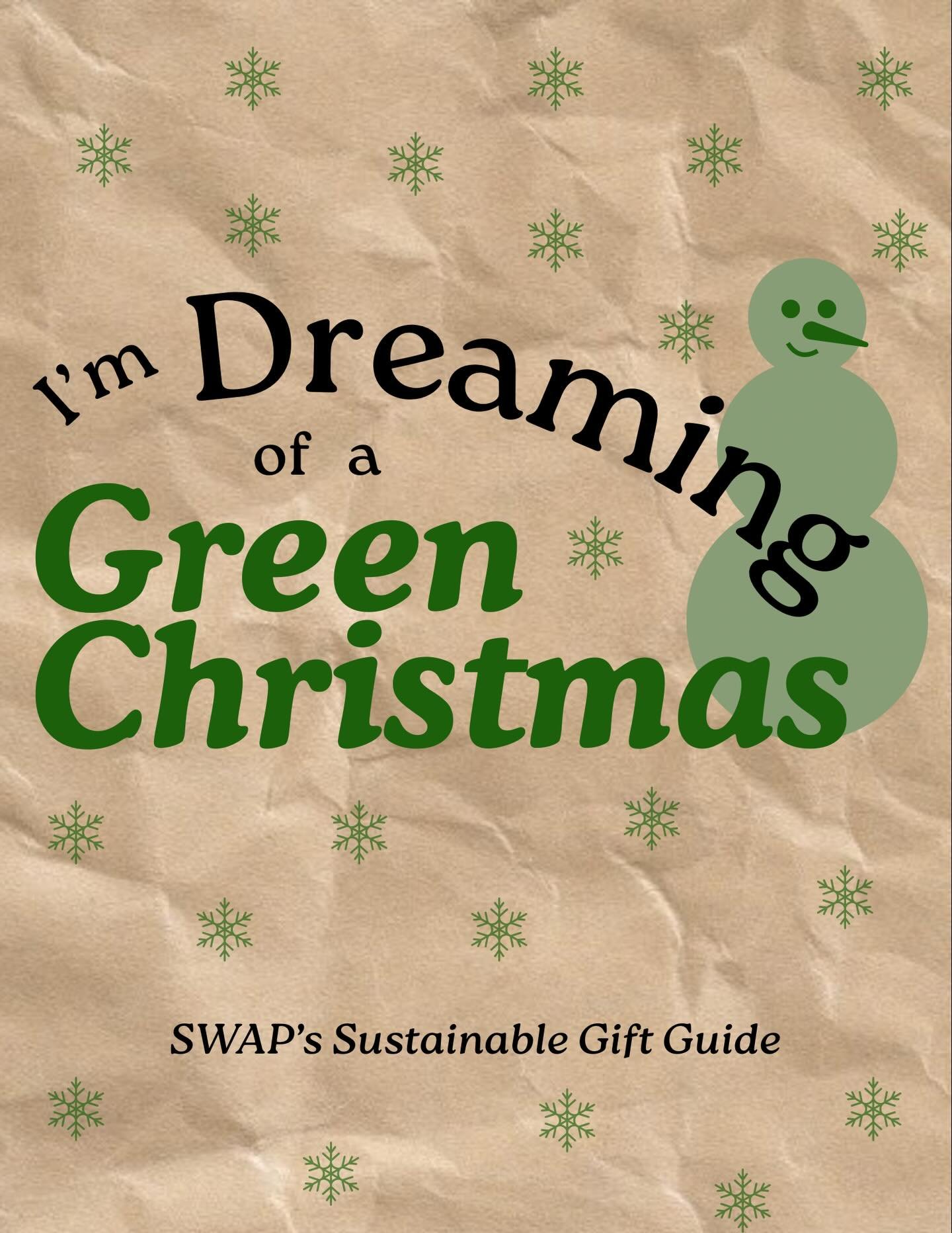 This holiday season, use this guide for thoughtful, inexpensive, and sustainable gifts to give to your loved ones! 🎁🎊