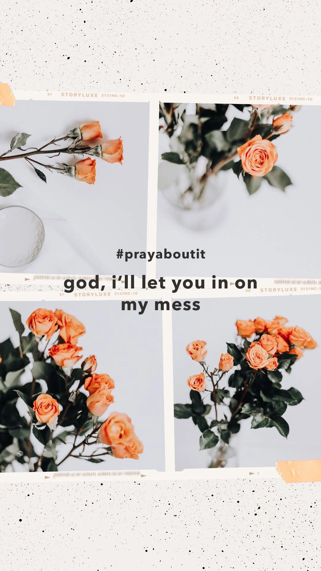 #PrayAboutIt: God, I'll Let You In On The Mess