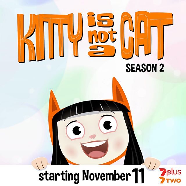 Attention....cat lovers! Kitty is not a Cat, Season 2 begins this Monday at 7:30am on 7two. Get ready for more fun and games from Kitty and the gang.
.
.
.
.
.
#kittyisnotacatseries #kittyisnotacat #australiananimation #besanimation #premiere #season