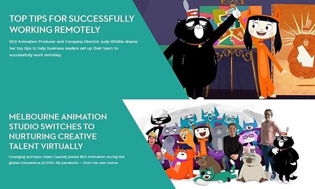 Hi Kitty Gang, it has been a really busy few months at BES animation. Here is a recent interview and article with our fabulous producer Judy Whittle, about our amazing staff and how we kept our production moving during these trying times. Please find