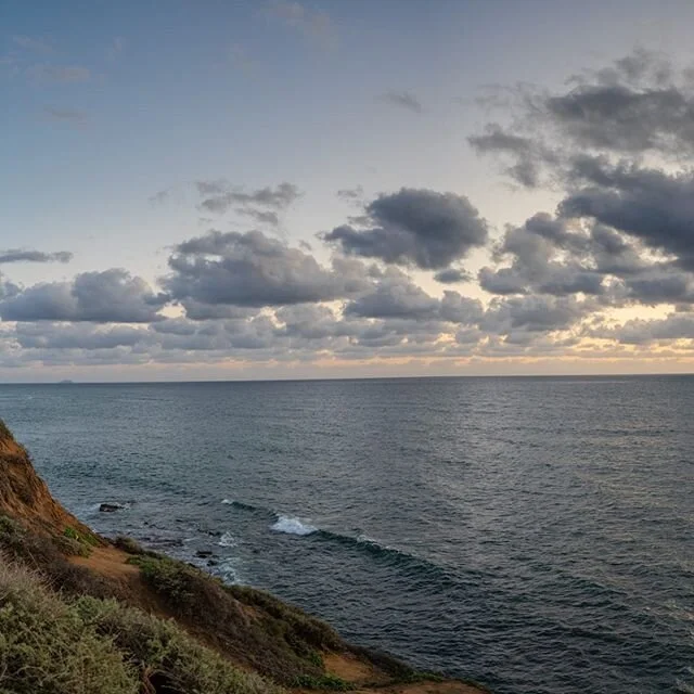 Look at the beauty around us and enjoy what&rsquo;s in front of you.  #sunsetcliffs #sandiego