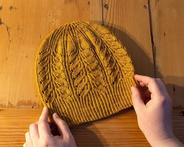 The Beanstalk Hat is here! I&rsquo;m offering a 20%-off introductory discount on this pattern and the matching shawl - just add either pattern to your Ravelry cart and the discount will be applied automatically. ✨
.
The yarn is @knitcraftandknittery&