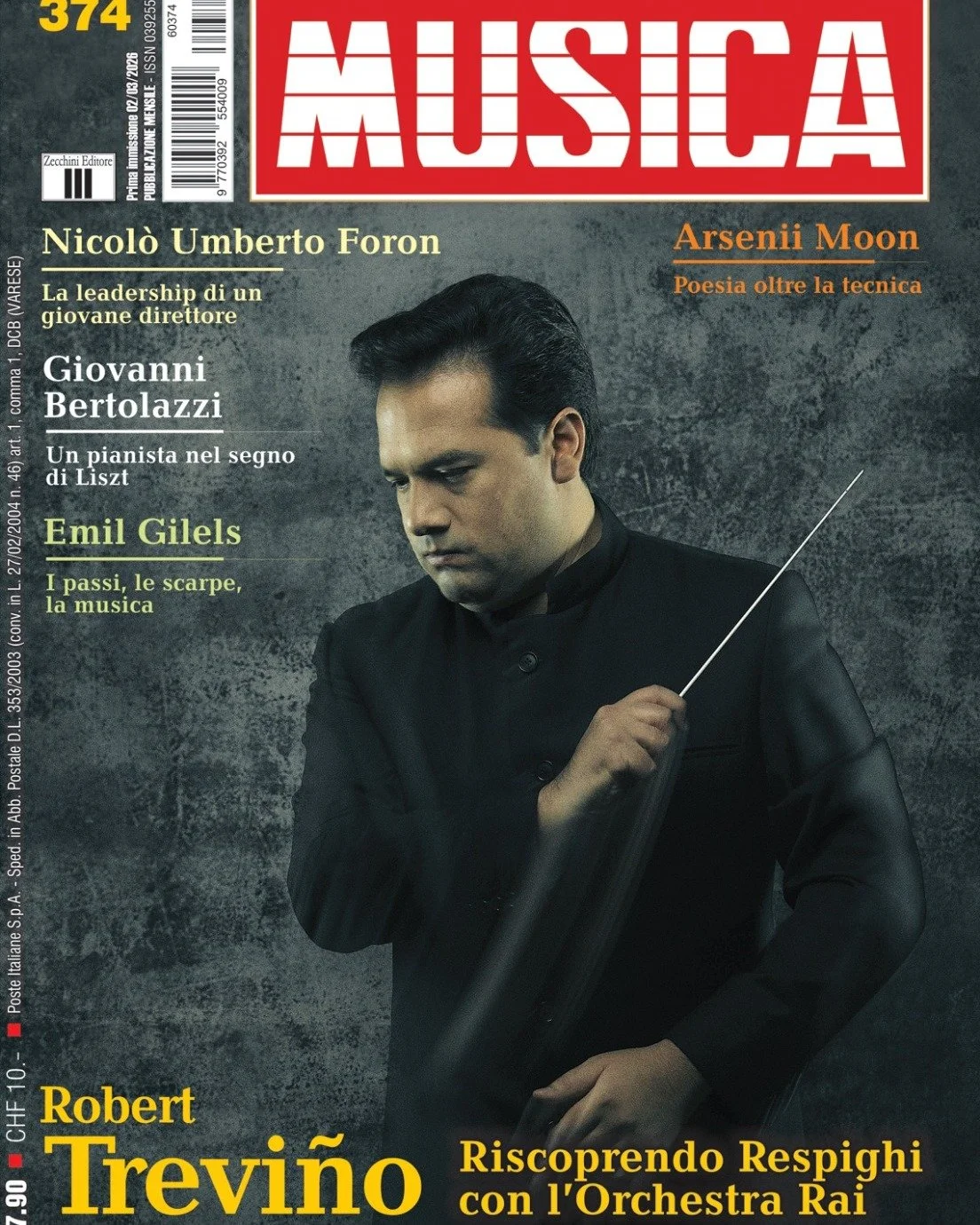 It is a deep honor to be featured on the cover of the March issue of Musica, Italy's leading music magazine. 

In the article, I advocate for Ottorino Respighi as a great and serious composer who is often discounted and neglected - a series of whose 