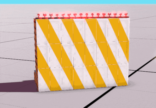 Here’s the same structure in Mod Makers with the new Damage Propagation and tweaked explosives!