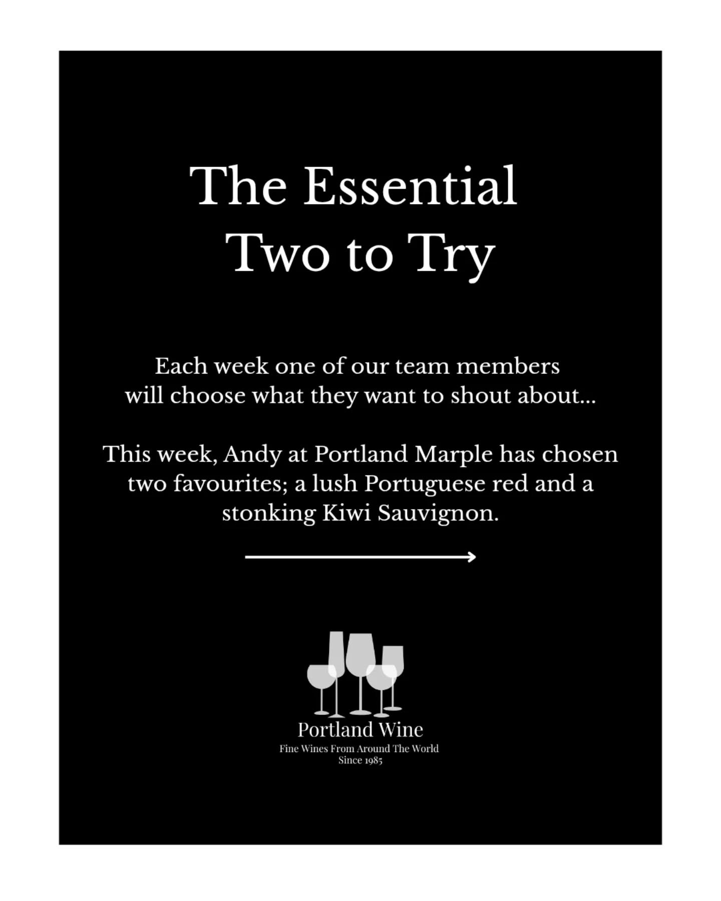 This weekend's Two to Try has been chosen by Andy here at Portland Marple - 2 great wines on great deals for the weekend ahead

⭐ Domain Road Sauvignon Blanc 
📍 New Zealand
😋 Produced in Central Otago this is a lovely dry yet aromatic wine with lot