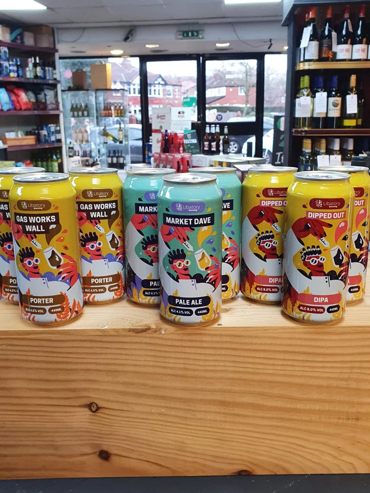 It doesn&rsquo;t get more local than this 

@the_libatory Brewing have a great range including one dedicated to Marker Dave

Here&rsquo;s a little info on then and pop into Portland Wine to pick up your weekend ales 

&ldquo;Altrincham&rsquo;s Smalle