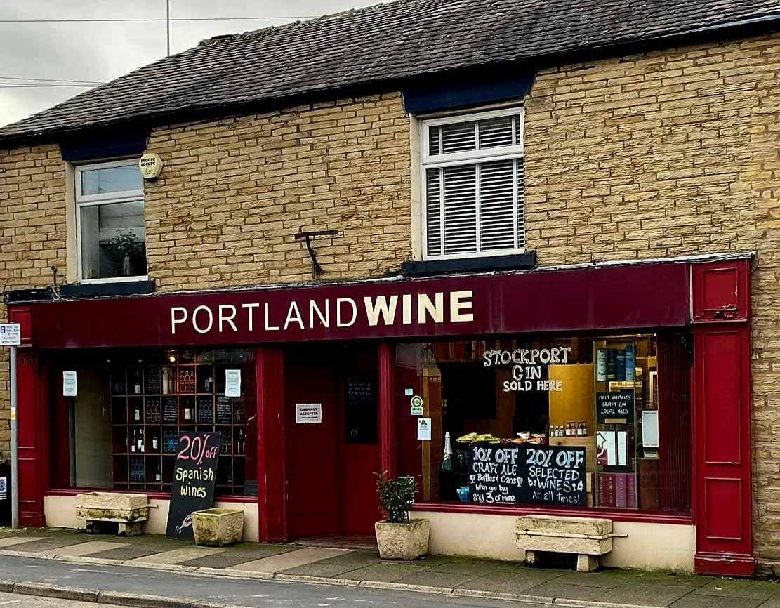 Portland wine in Marple Bridge has been a Wine Merchant for over 30 years and over 15 years in our ownership. 

Located on Compstall Road, we are specialist independent wine merchant serving the local community.

We focus on curated wines, craft beer