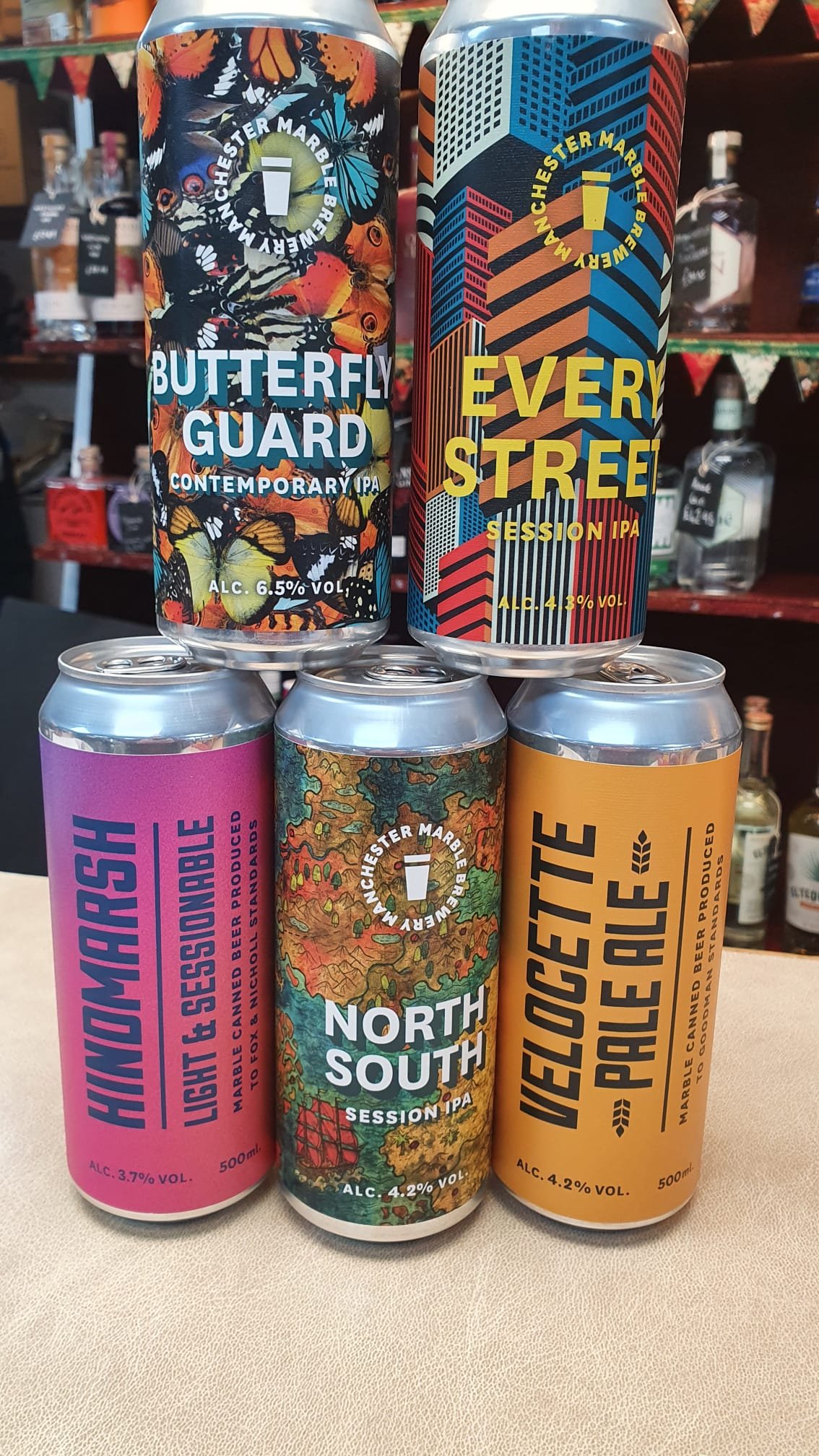 CRAFT BEER OF THE WEEK: @marblebrewers 

Lots of options here, but we're putting a spotlight on Butterfly Guard which is brand new

"Soft bodied but full of colour. Enigma, El Dorado and Cascade keep this IPA bright and light, with notes of peac