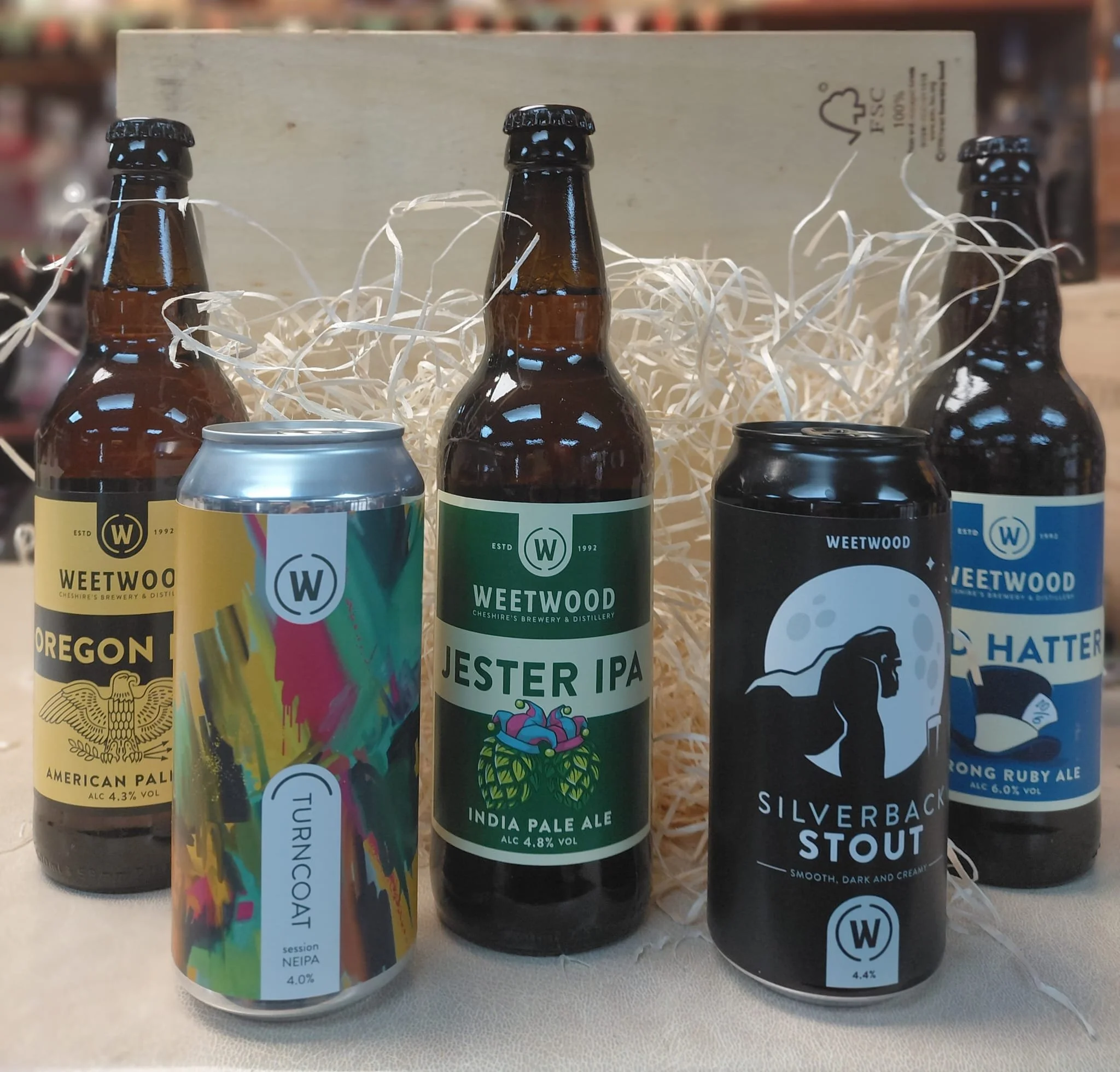 CRAFT BEERS OF THE WEEK: Weetwood - Cheshire Beers and Spirits 

A selection here from this local brewery

"Weetwood is a multi-award-winning brewery and distillery based in cheshire. We brew a range of permanent beers, some specials and one-off