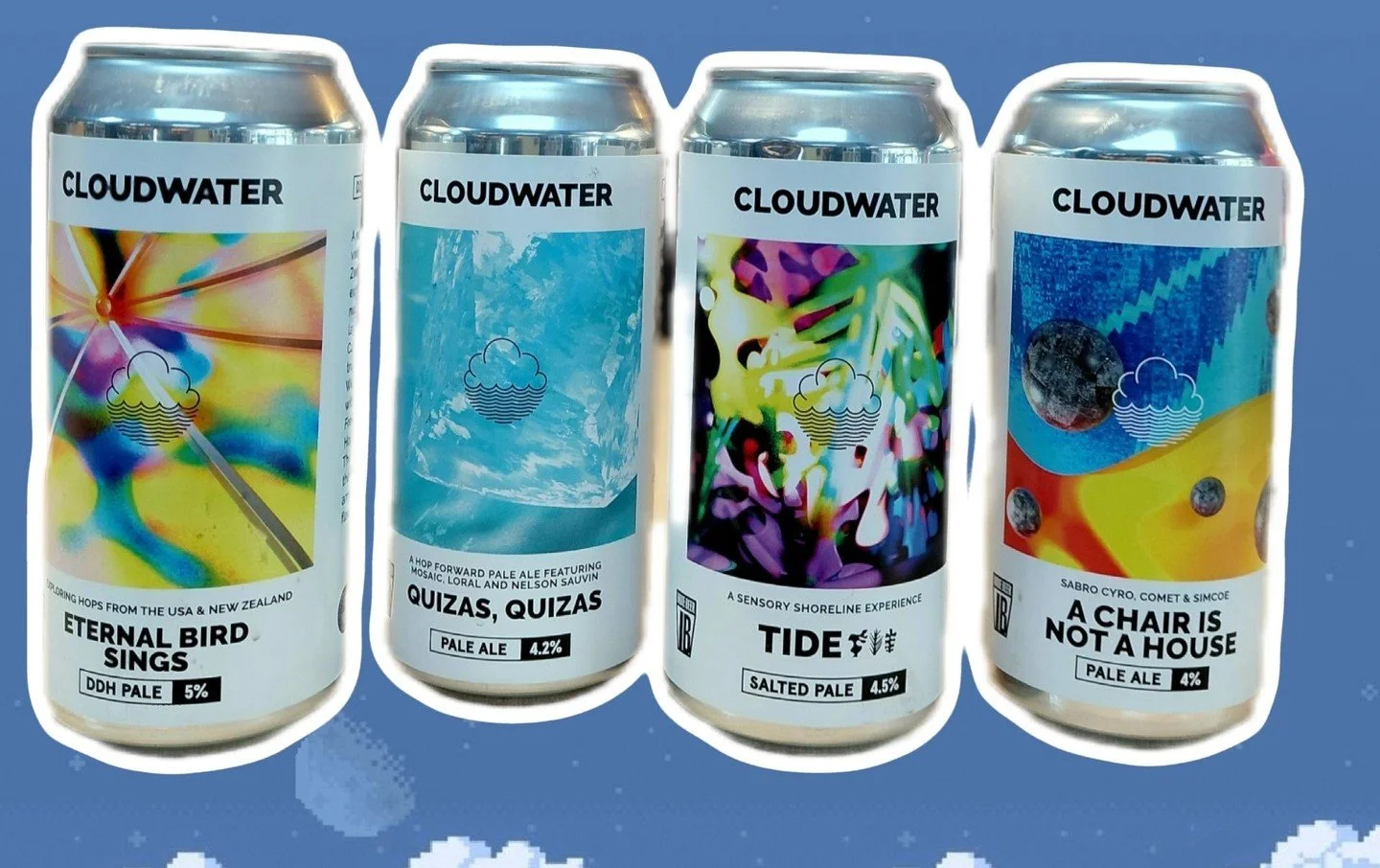New in! Some fab beers from @cloudwater. In Sale and Hale. 
Winging their way to Hale next week. Getting #worldcup ready.🏴󠁧󠁢󠁥󠁮󠁧󠁿