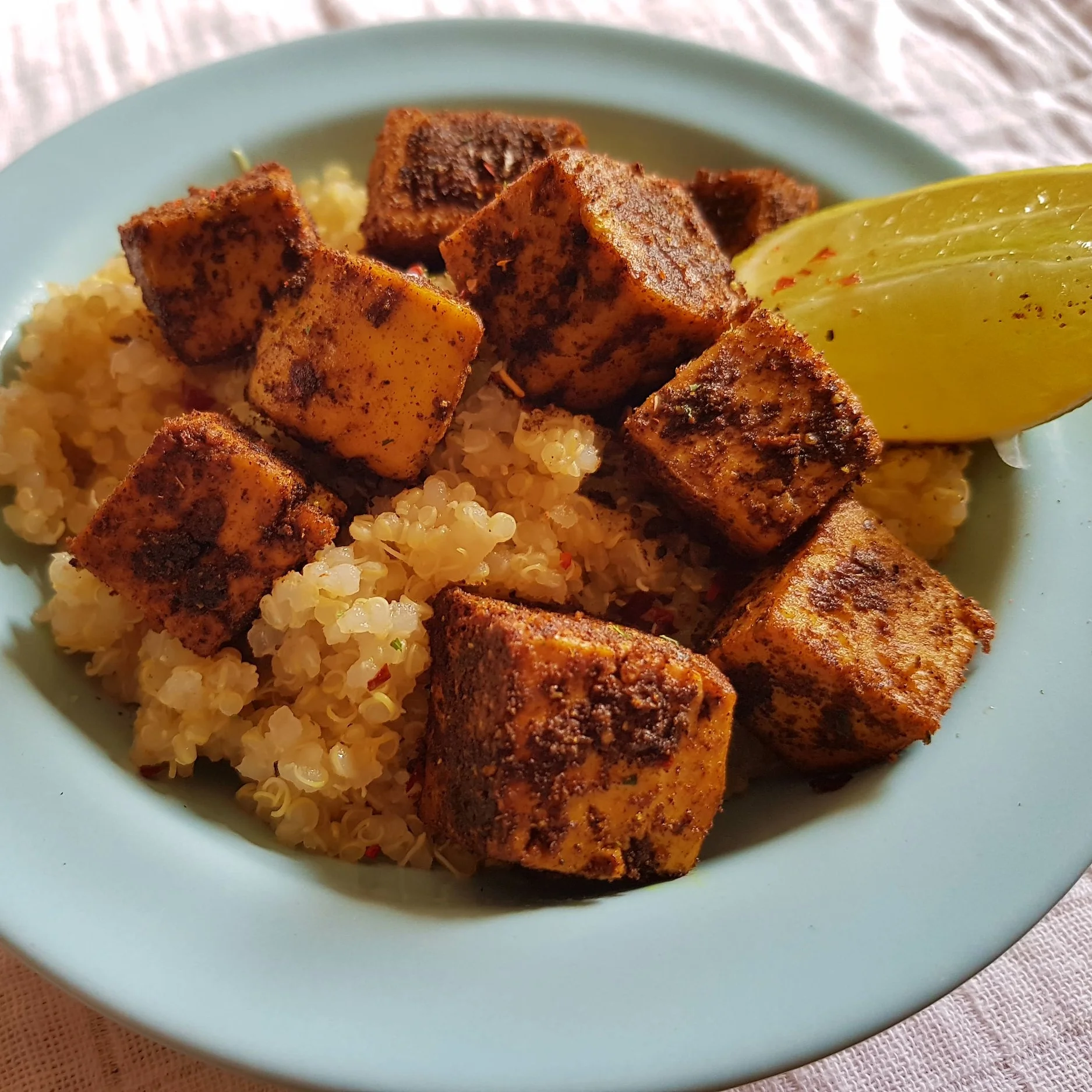 Jamaican Tofu  