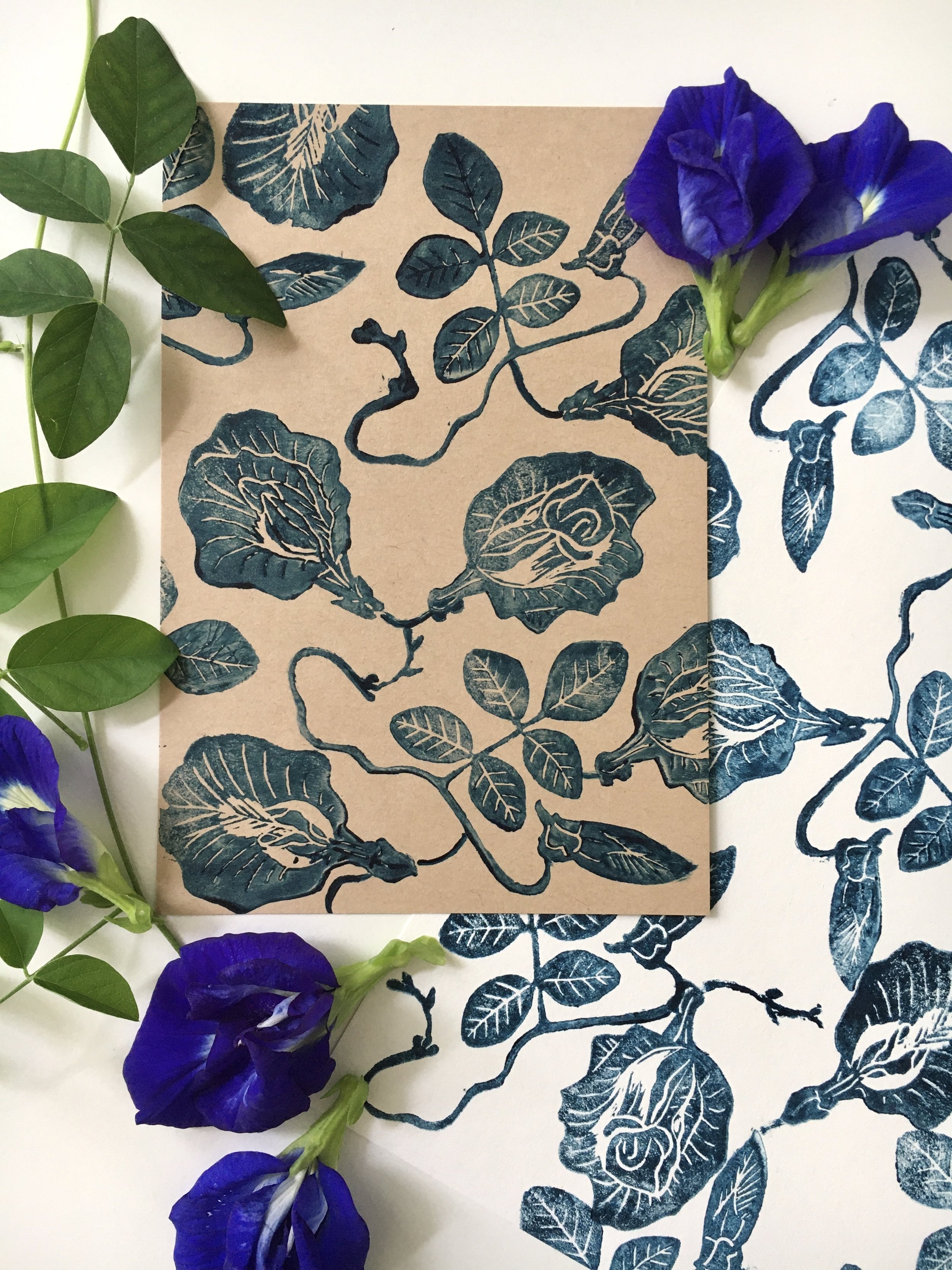 Blue pea flowers prints.jpg