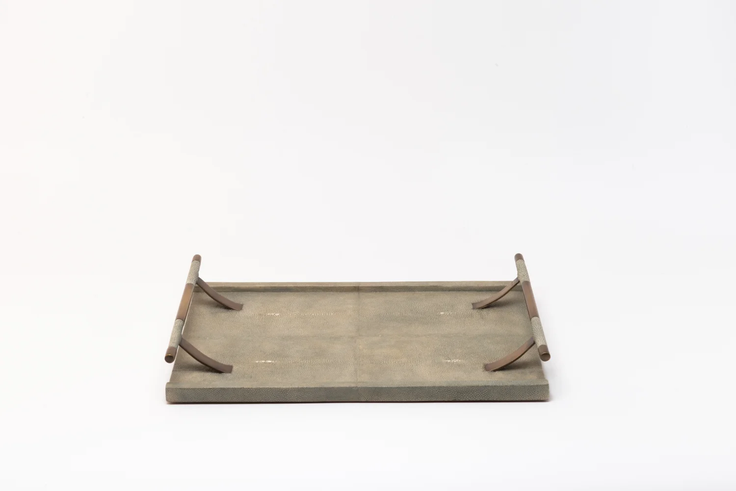 Tray Bronze Handle L