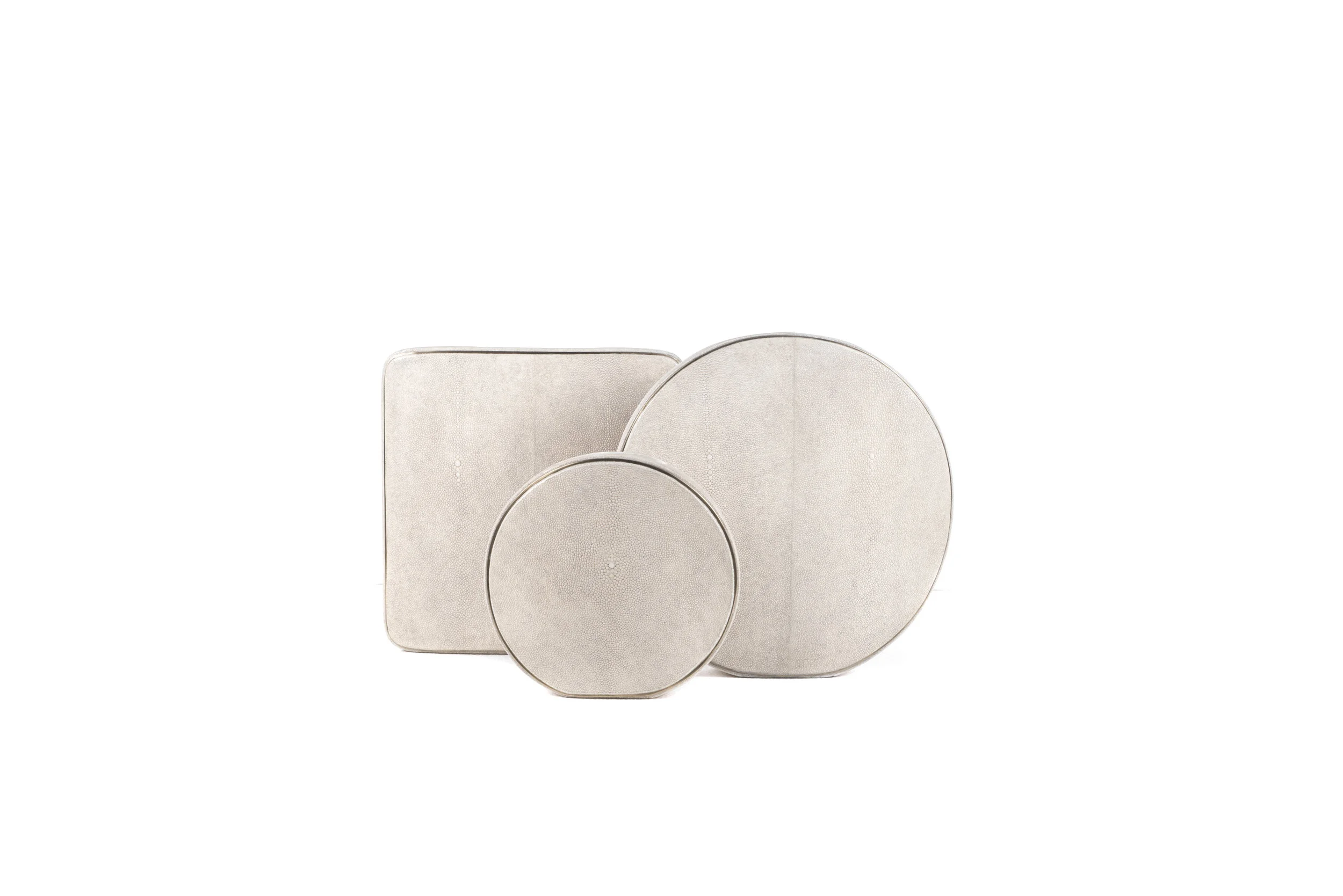 Classic Vase w/Metal Indentation