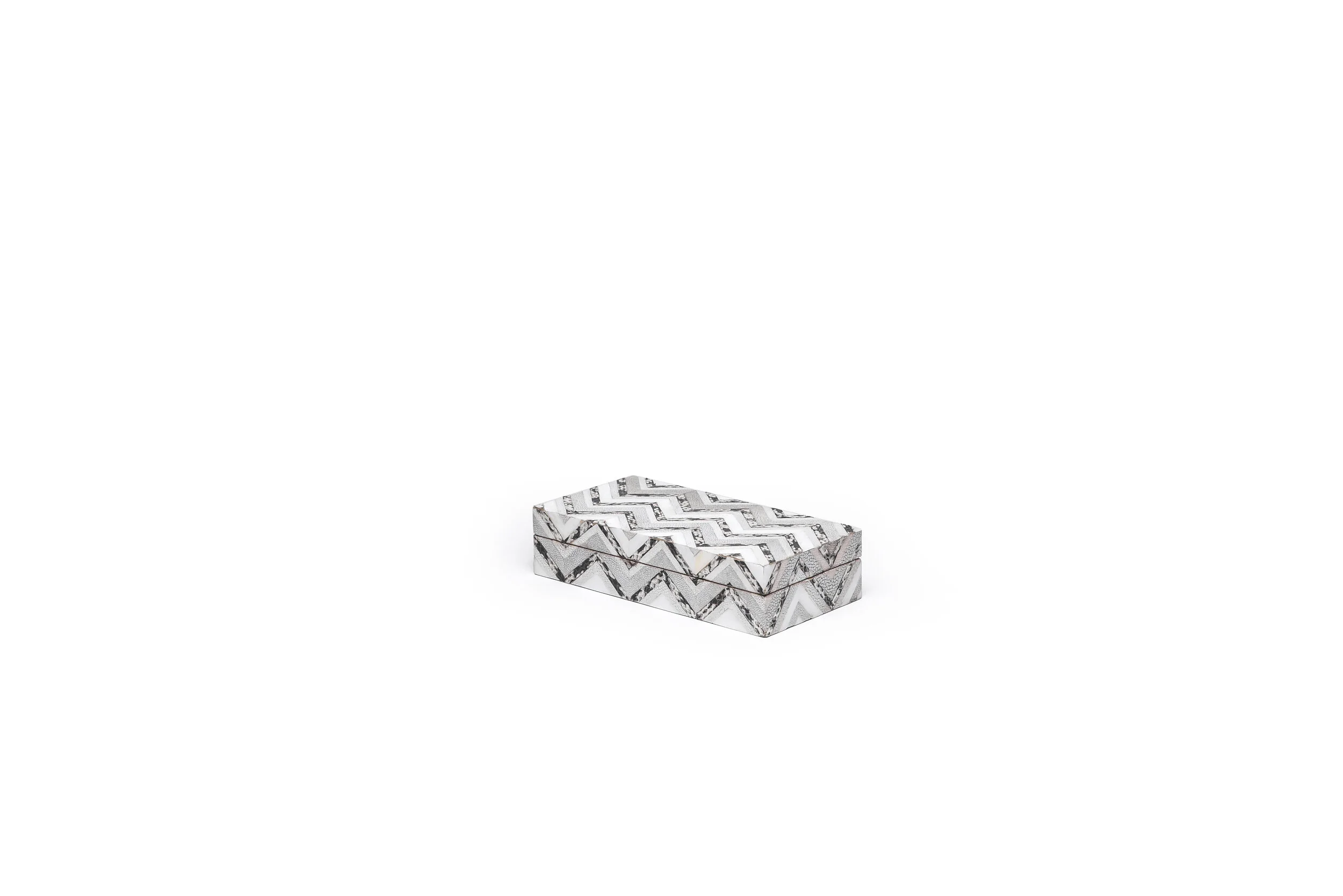 Zig Zag Rectangle Box