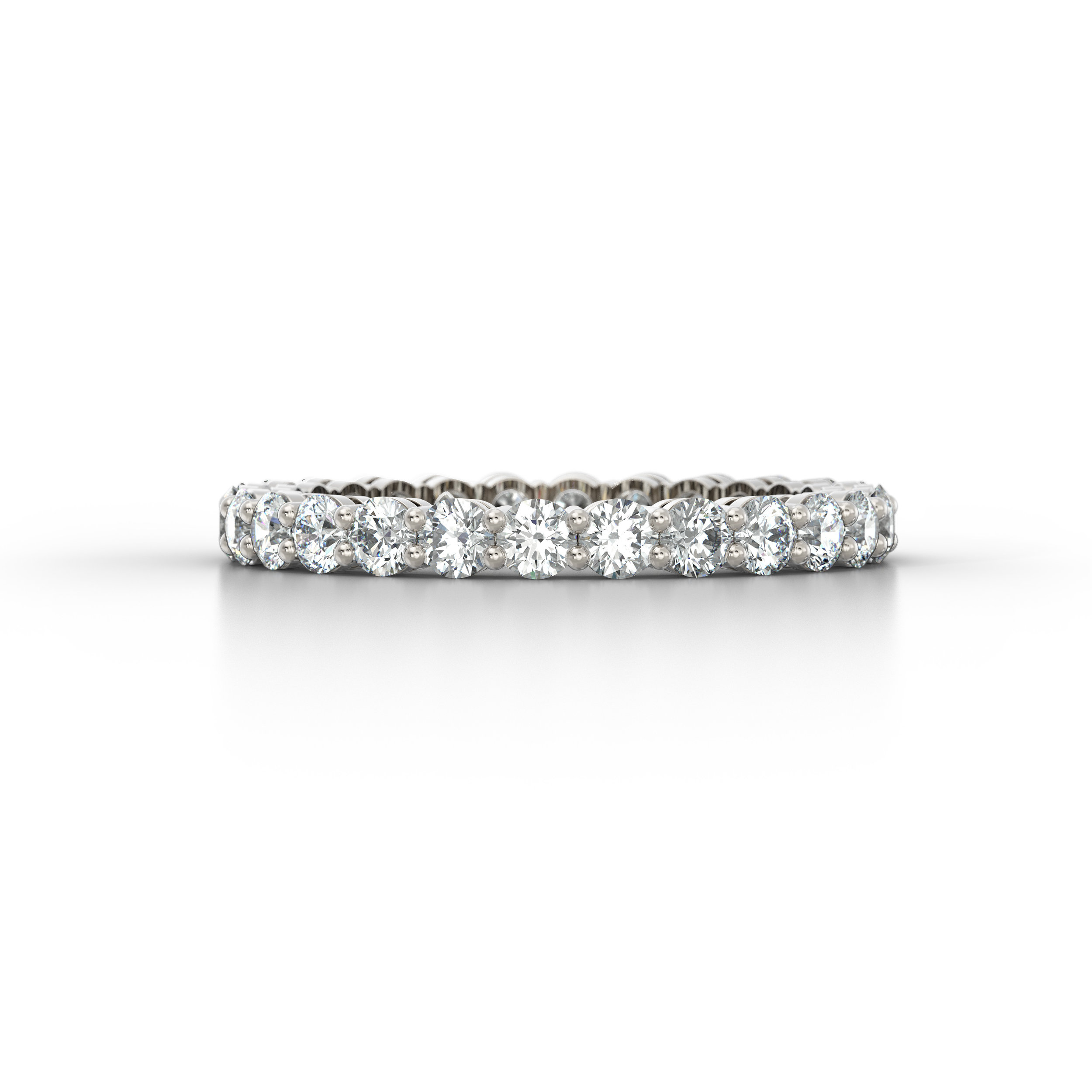 Shared Claw Eternity Ring | Hatton Garden Jewellers