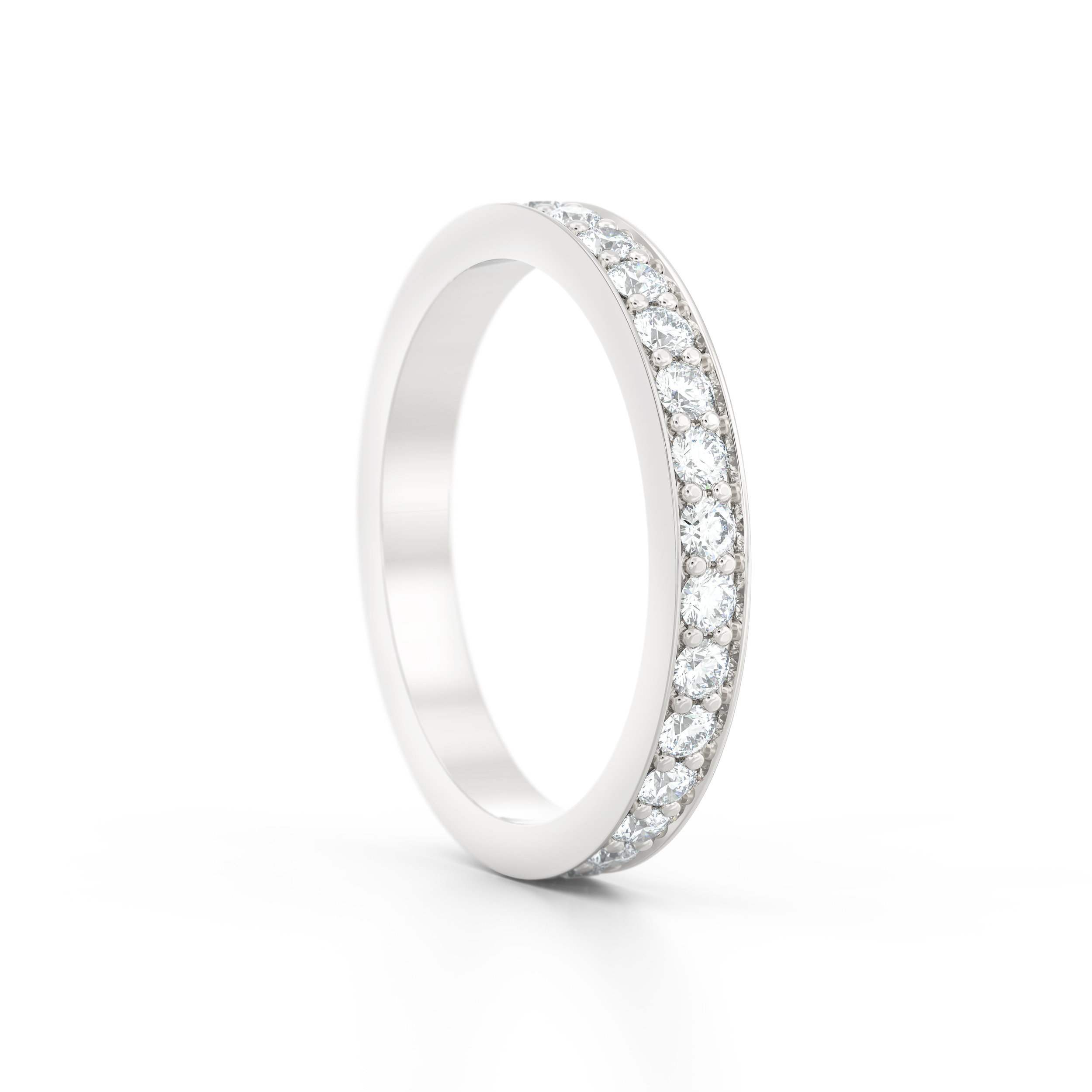 Pave Set Eternity Ring | Hatton Garden Jewellers