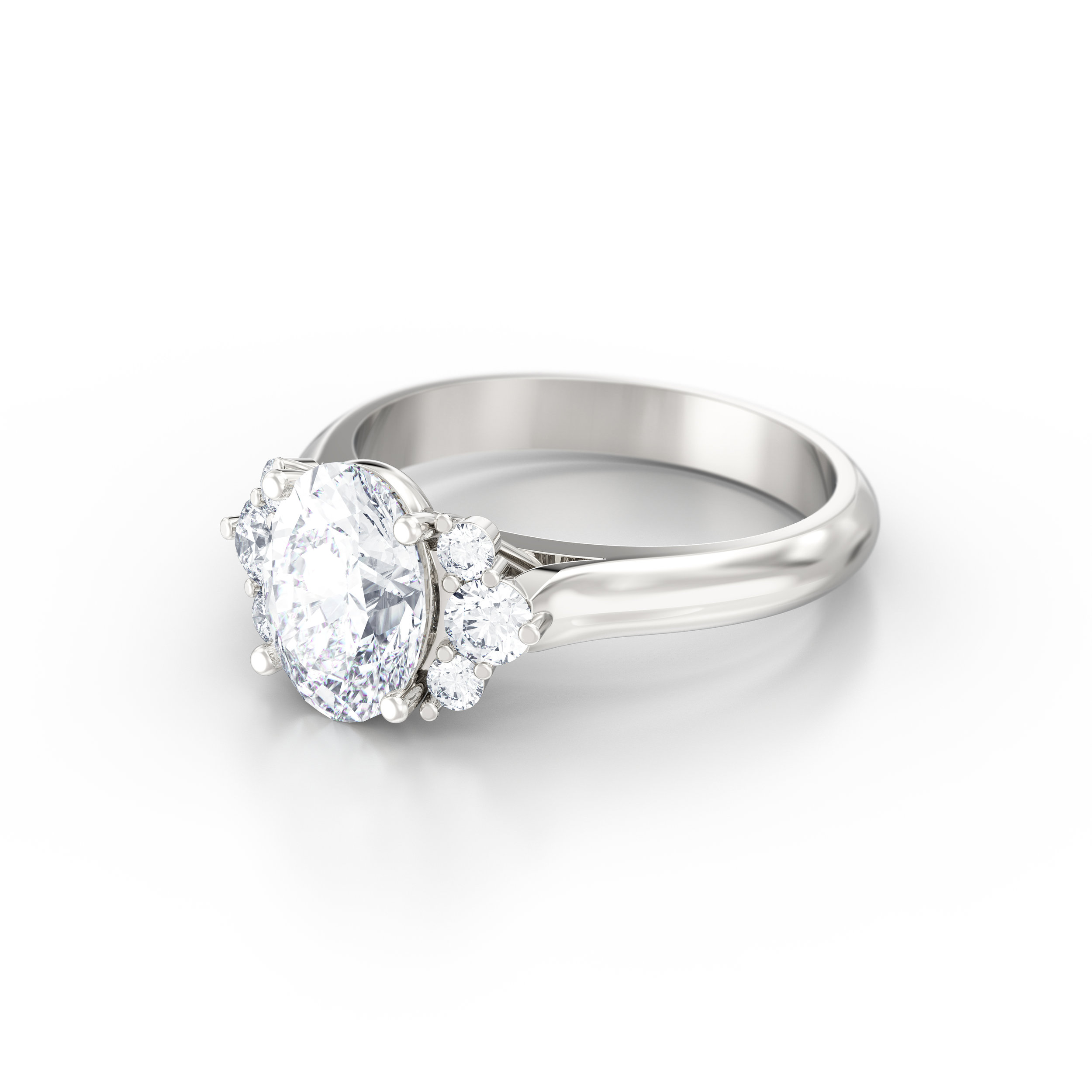 Oval Shape Engagement Ring | | Hatton Garden. London