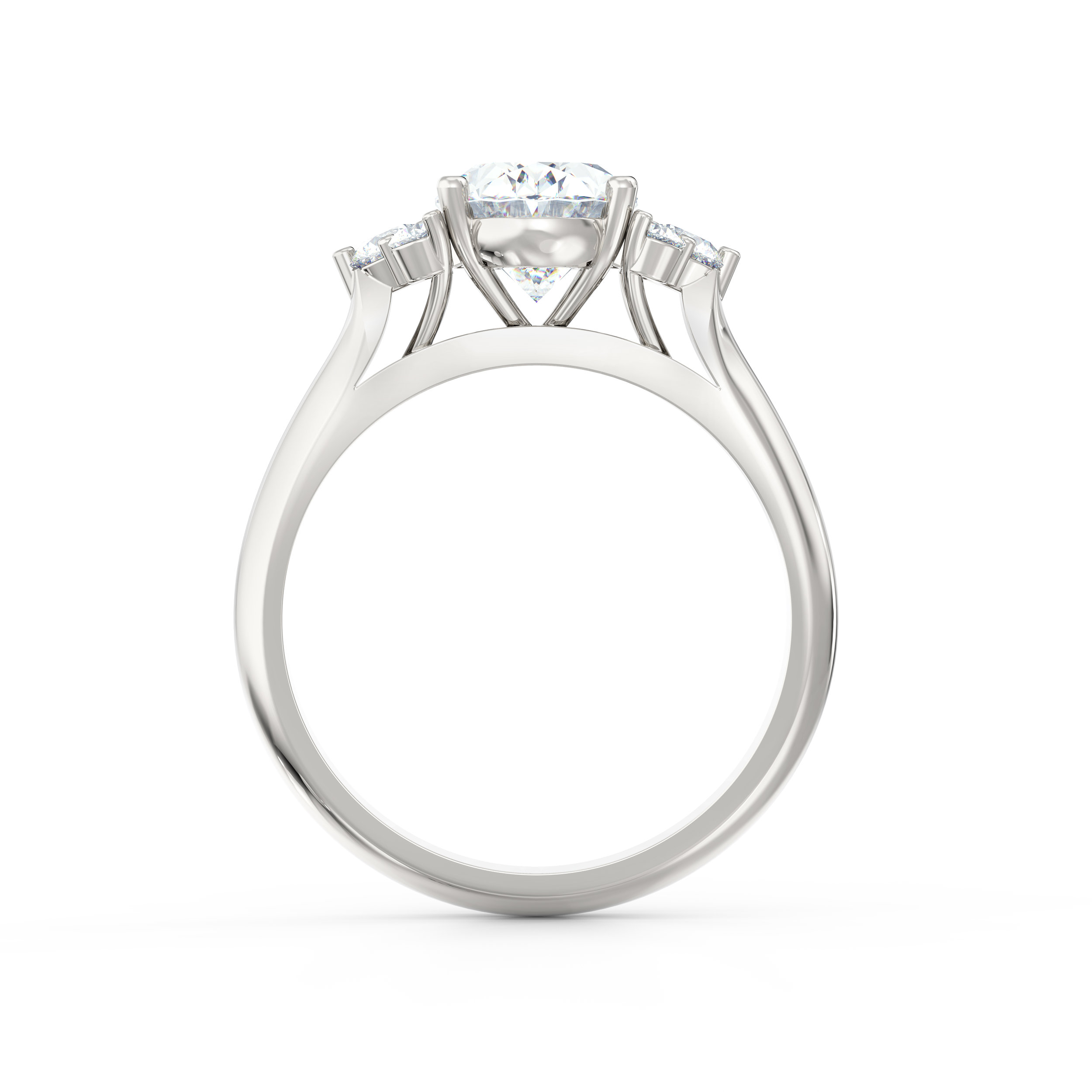 Oval Shape Engagement Ring | | Hatton Garden. London