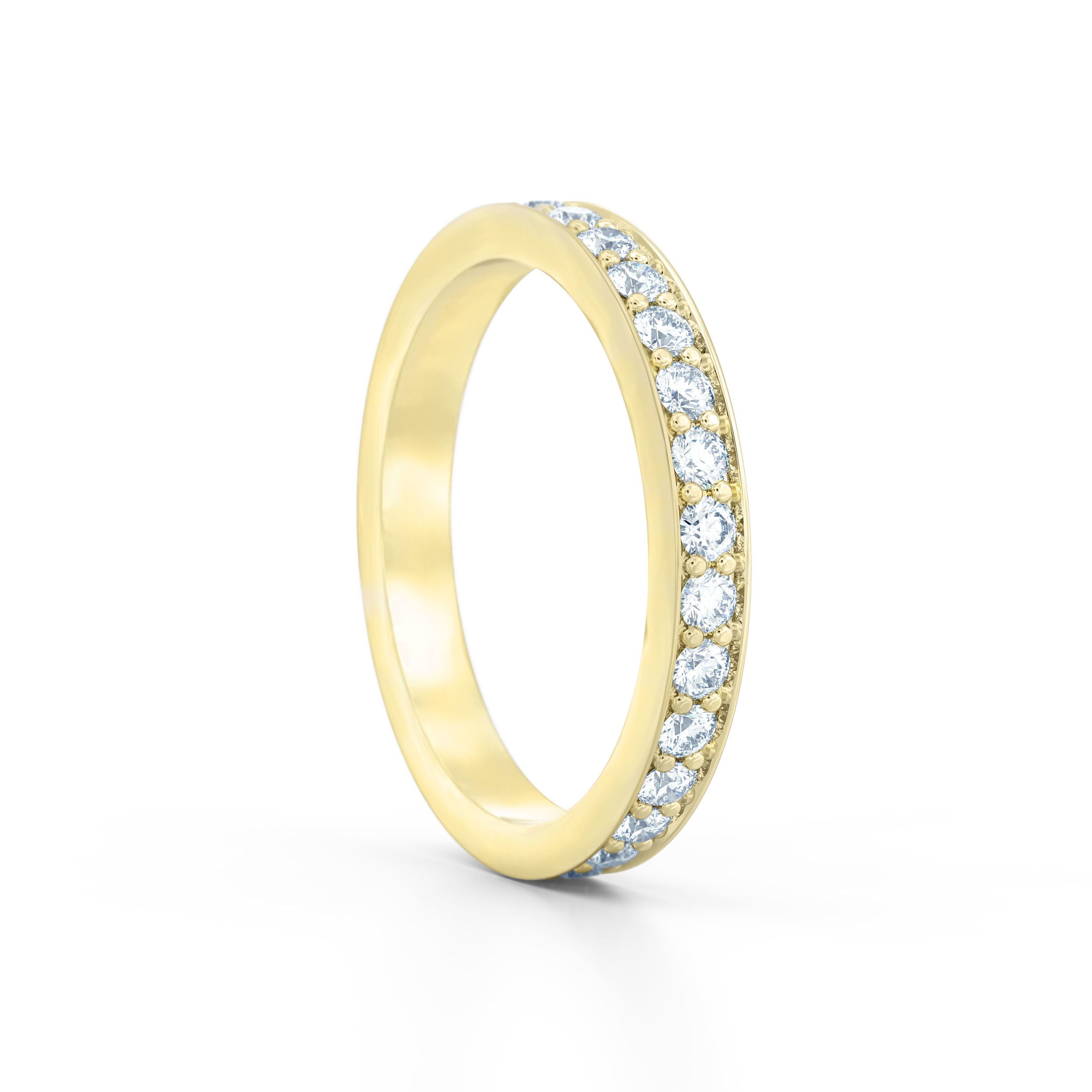 Pave Set Eternity Ring | Hatton Garden Jewellers