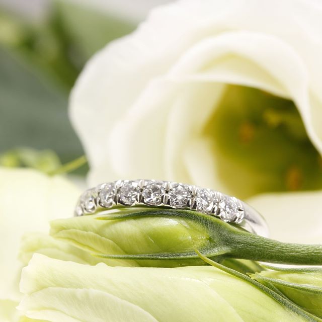 Hand-made to order in our Hatton Garden studio. Our eternity rings are designed to be web-fit with our engagement rings and are available in platinum, yellow gold, rose gold &amp; white gold along with a stunning range of settings and diamond shapes.