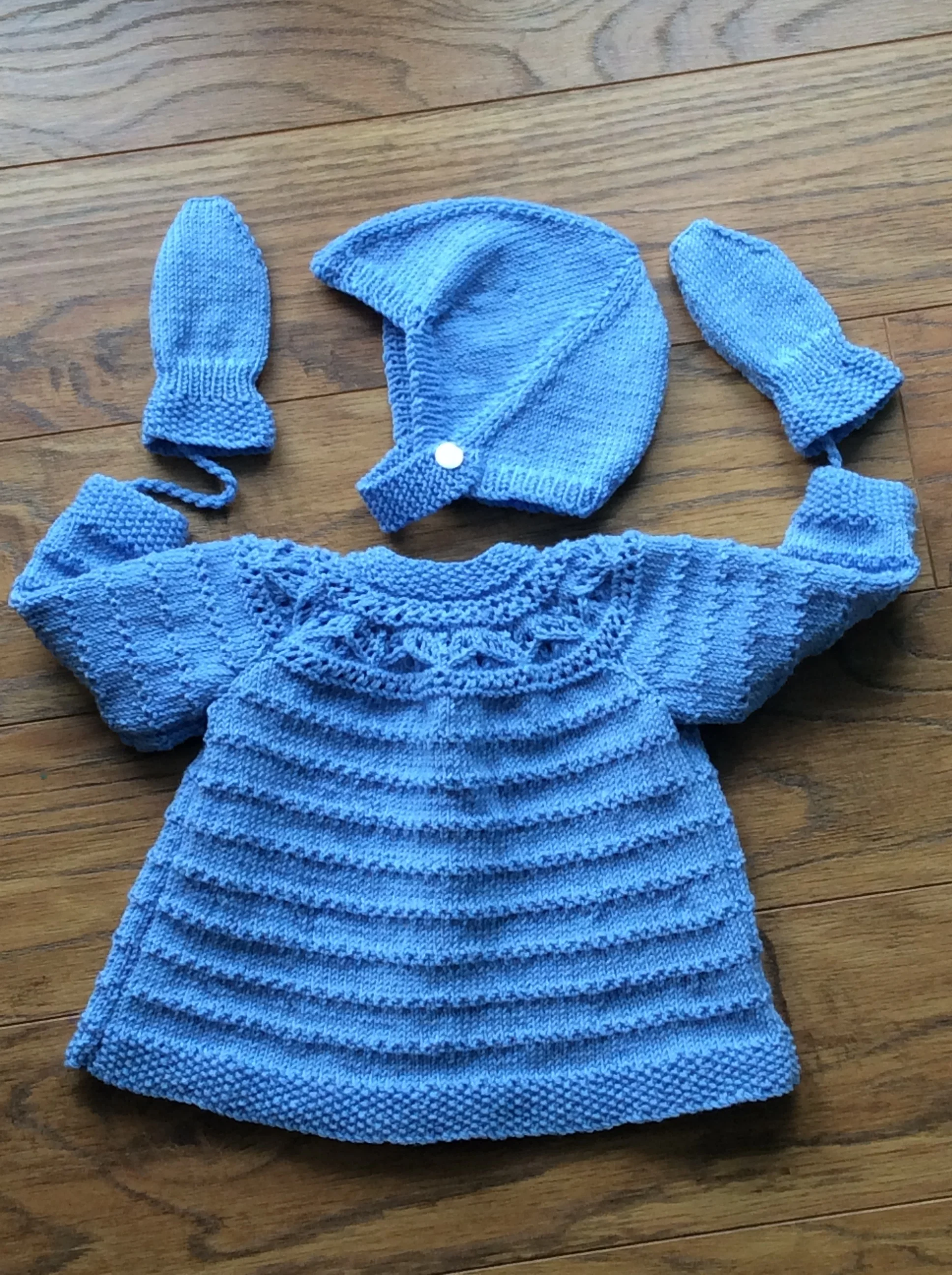 wool pram suit