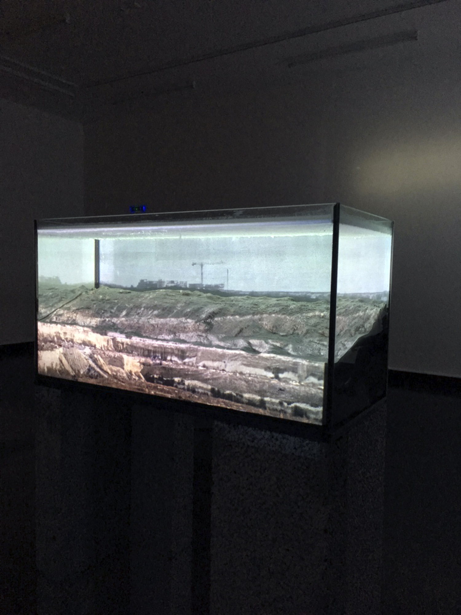  Installation view from Bergen Kunsthall, Master graduate exhibition 2017,  Triage . 