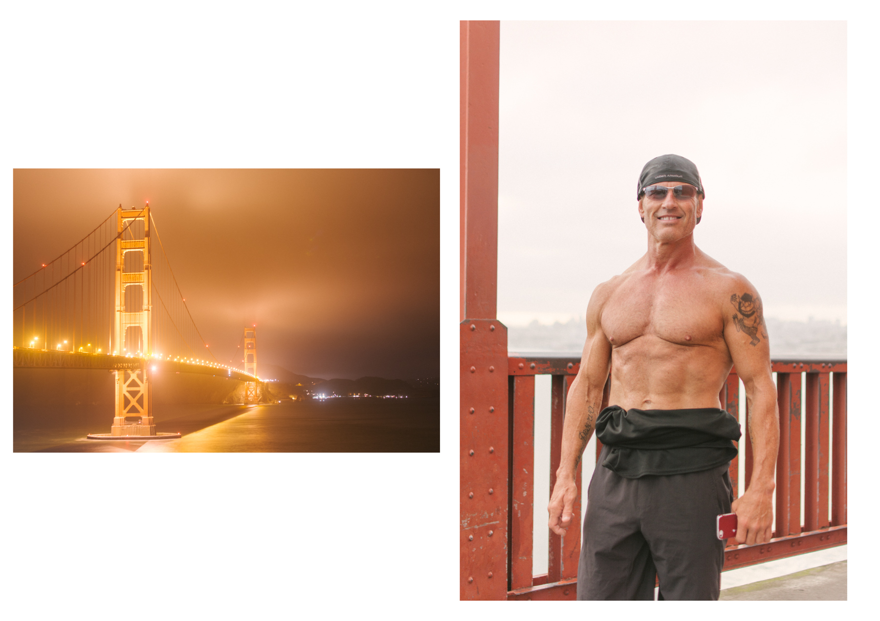 Golden Gate Bridge by night and MadMax