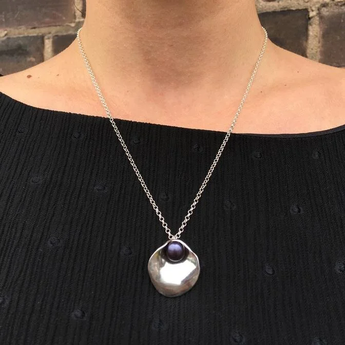 Oyster Necklace with Pearl | Aureus 