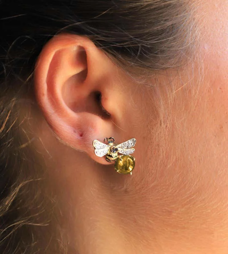 Big Bees Earrings | Aureus Boutique