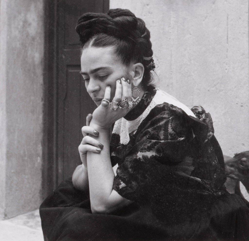   “Frida Kahlo” (1944) by Lola Álvarez Bravo  