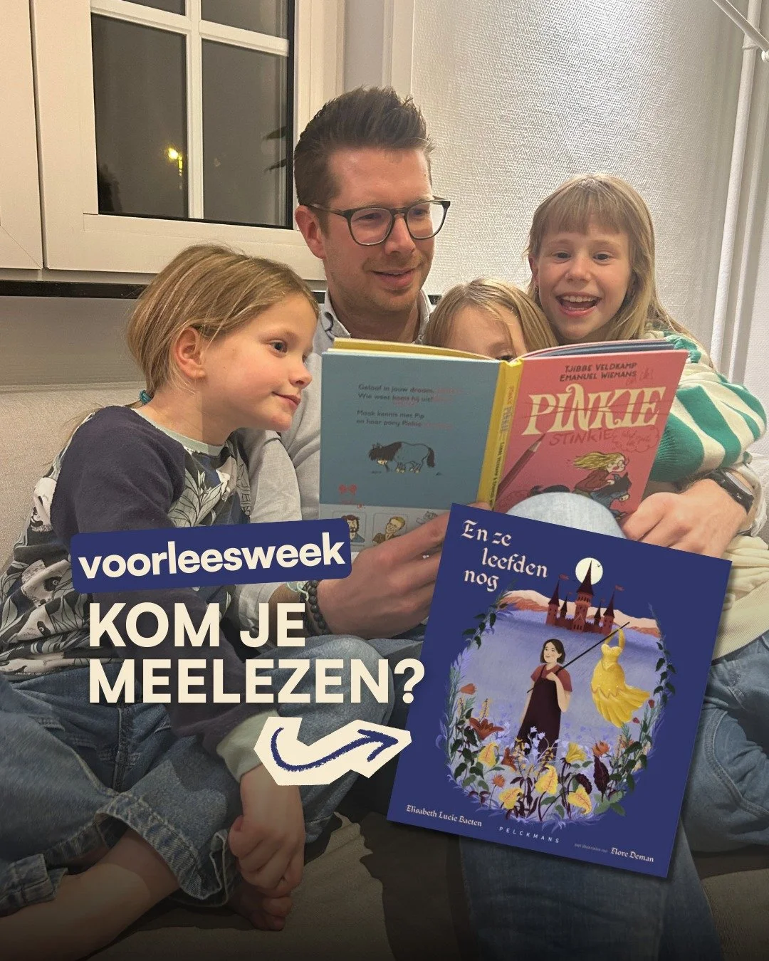 Op 𝐯𝐫𝐢𝐣𝐝𝐚𝐠 𝟐𝟖 𝐧𝐨𝐯𝐞𝐦𝐛𝐞𝐫 neem ik met veel plezier plaats in onze bibliotheek van Beringen om voor te lezen tijdens de Voorleesweek. 
Om 𝟏𝟖𝐮𝟎𝟎 duiken we samen in '𝐄𝐧 𝐳𝐞 𝐥𝐞𝐞𝐟𝐝𝐞𝐧 𝐧𝐨𝐠' van Elisabeth Lucie Baeten. Doelgro