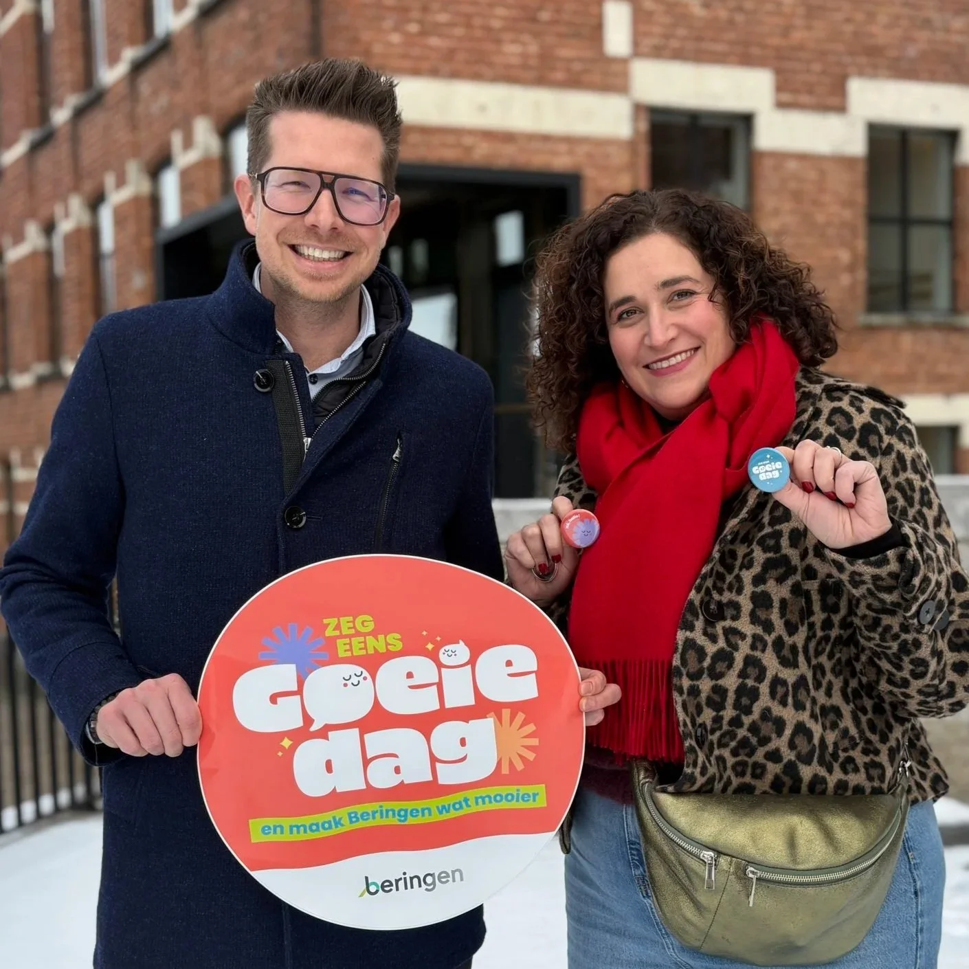 Blue&nbsp;Monday&nbsp;krijgt&nbsp;positieve invulling&nbsp;in Beringen&nbsp;met ‘Zeg eens goeiedag’-campagne&nbsp;&nbsp;
